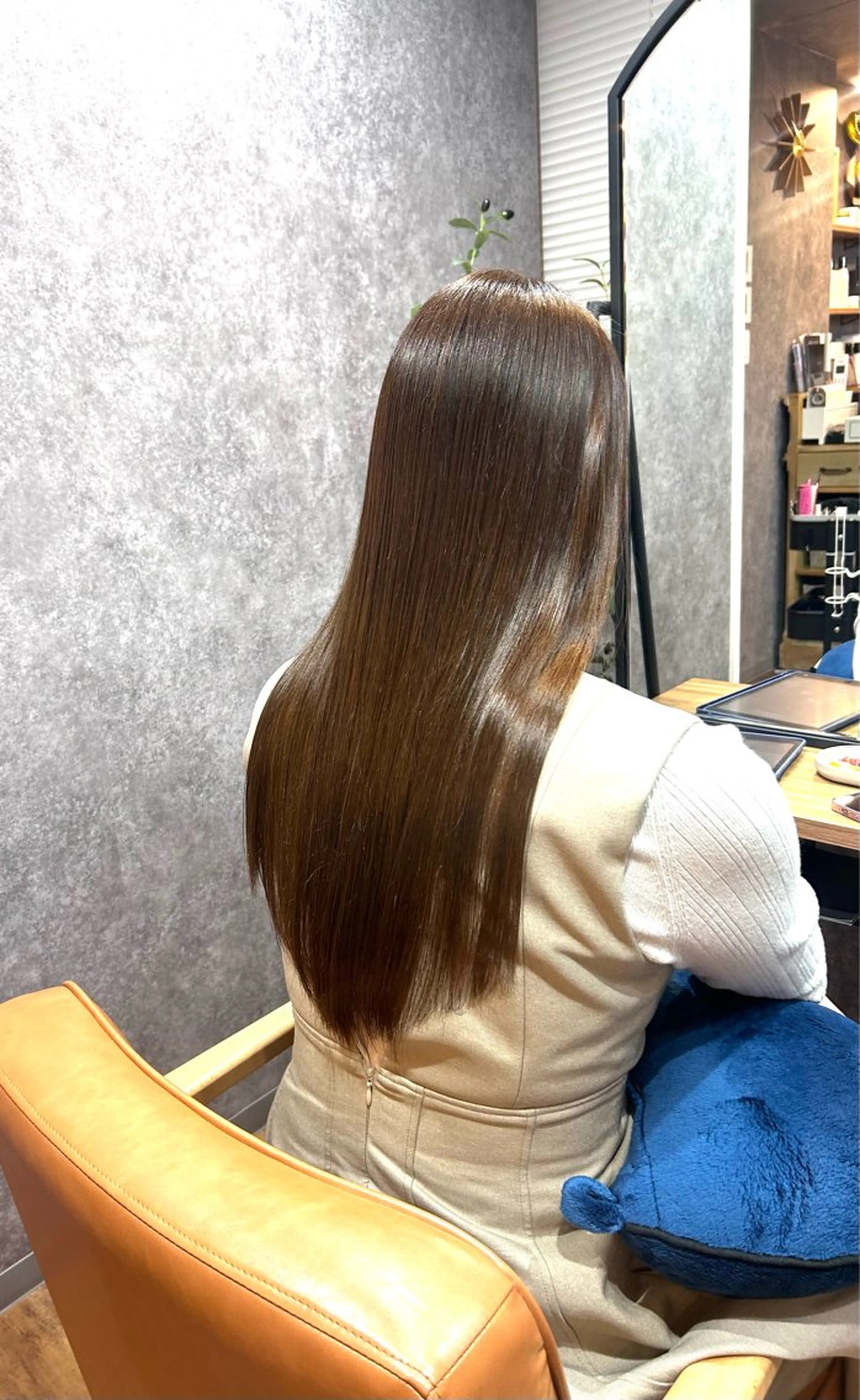 ロング カット 縮毛矯正 トリートメント cocoa【ココア】船橋所属・Cocoa船橋🦄 chinamiのヘアスタイル