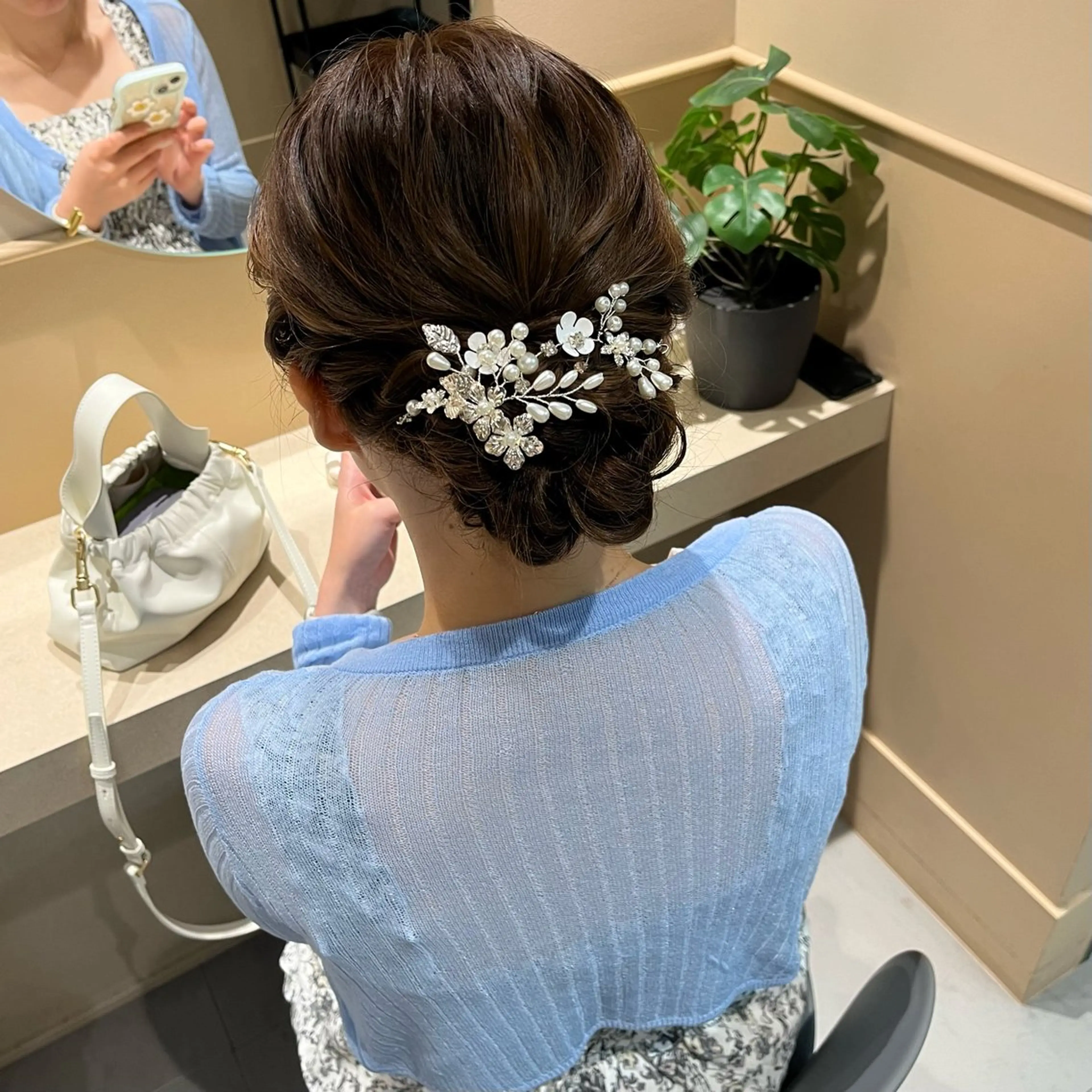 ロング ヘアアレンジ ヘアセット 🫧tomoka 透明感カラー🫧のヘアスタイル