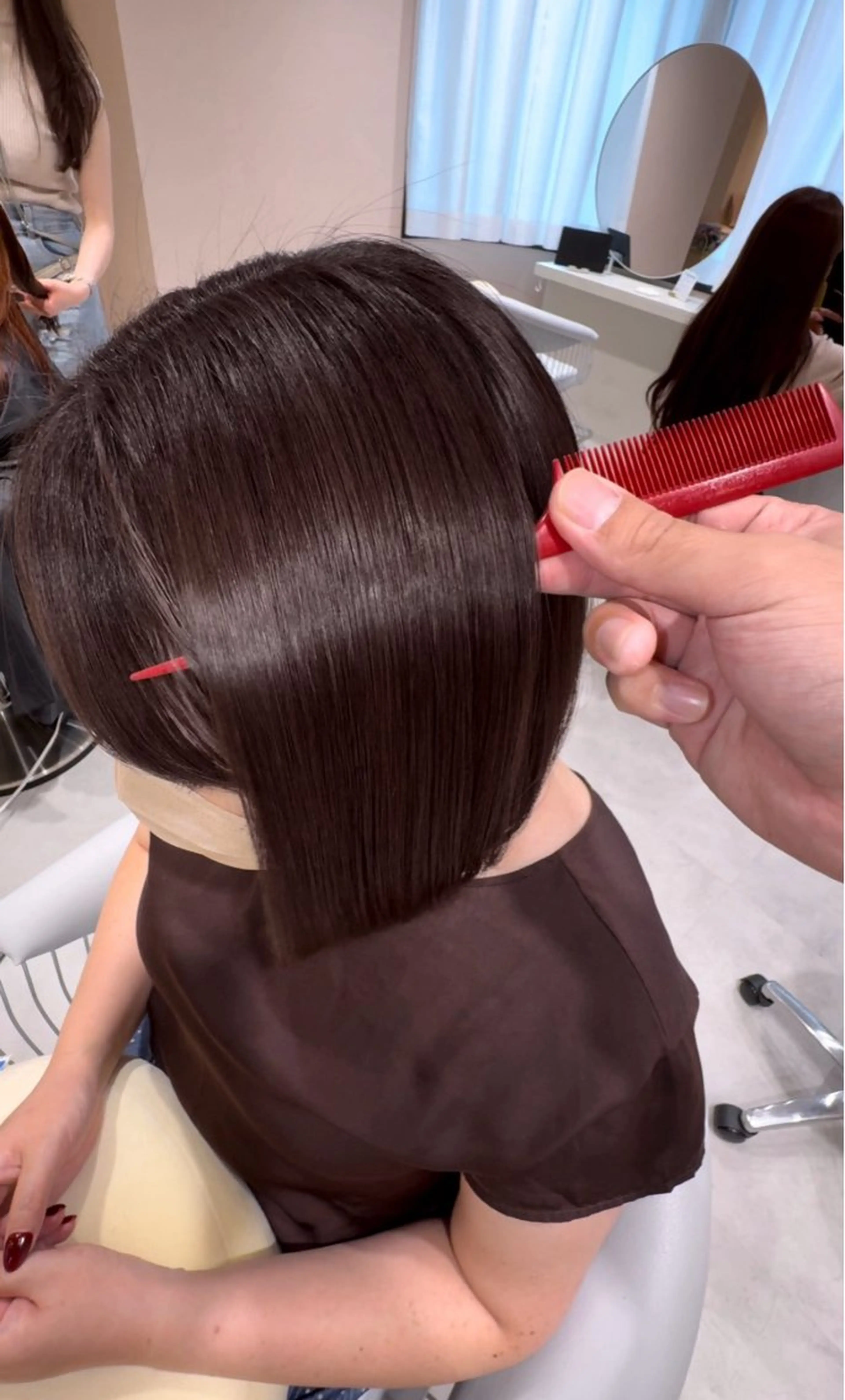 ショート カット 縮毛矯正 トリートメント ハイトーン/横浜 /伊藤　怜のヘアスタイル