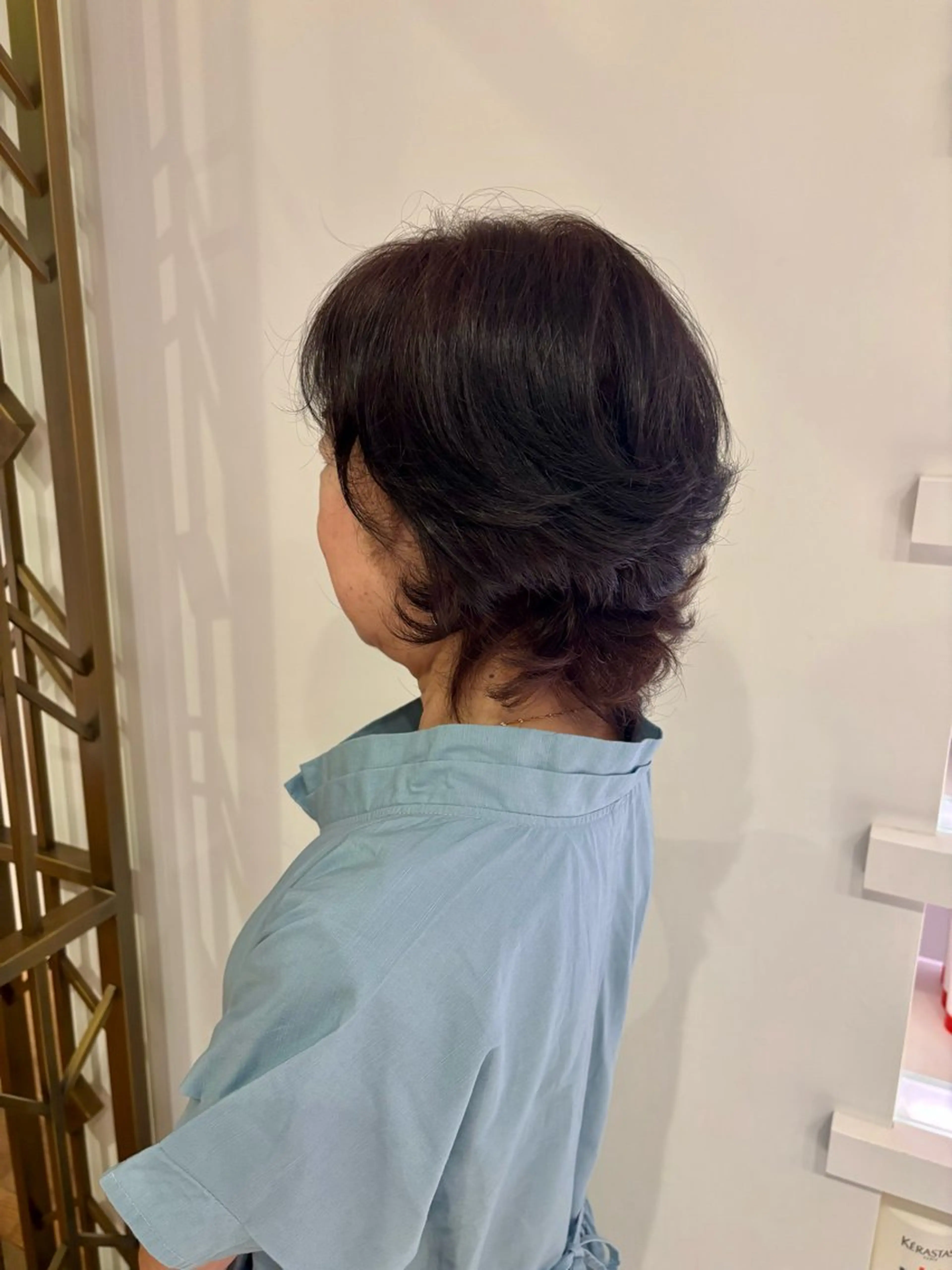 ミディアム カラー 透明感ブリーチカラー ／tomoyaのヘアスタイル