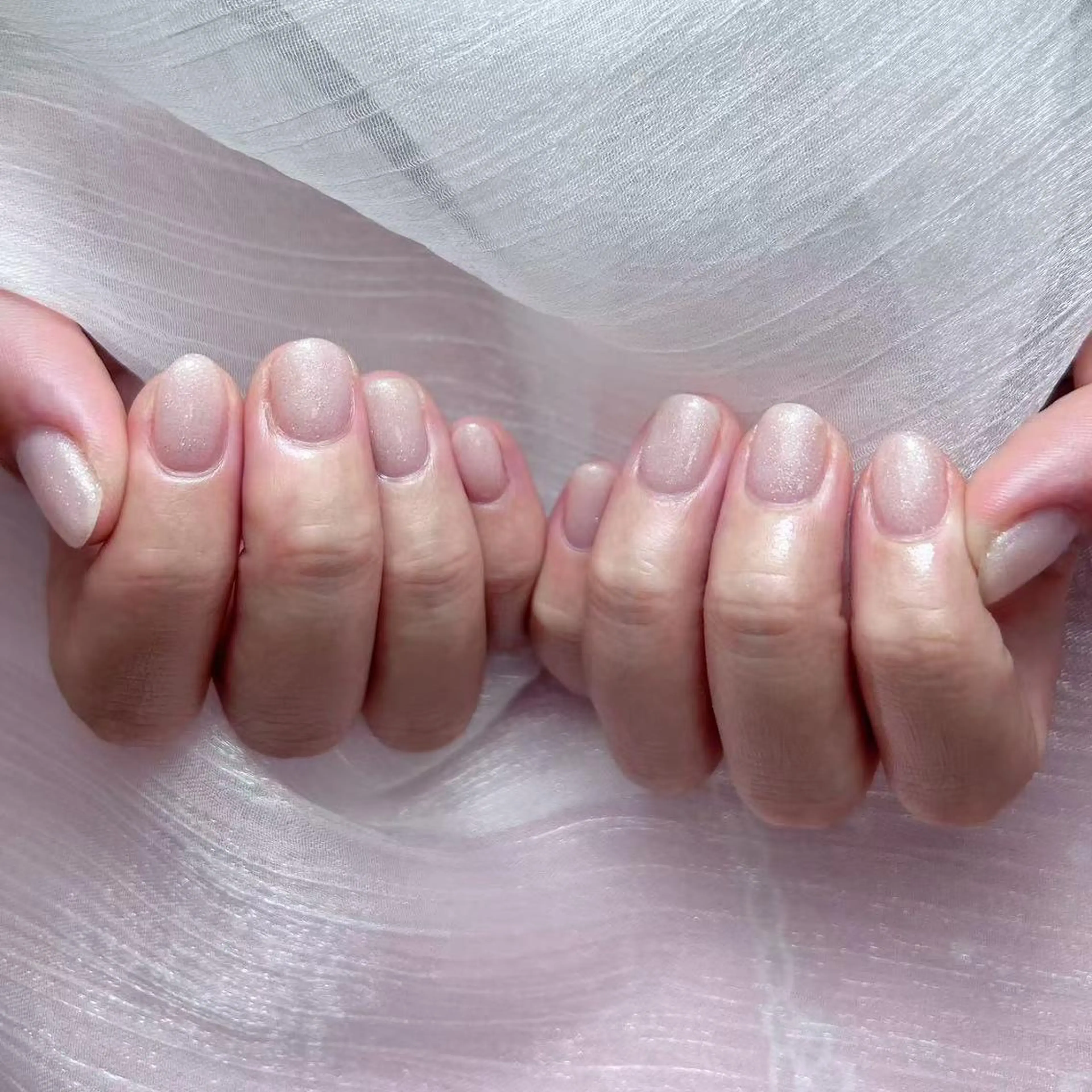 ネイル アートネイル オーロラネイル ガーリー キラキラネイル マグネットネイル ハンドネイル ハンドケア Diamond 🚢のネイルデザイン