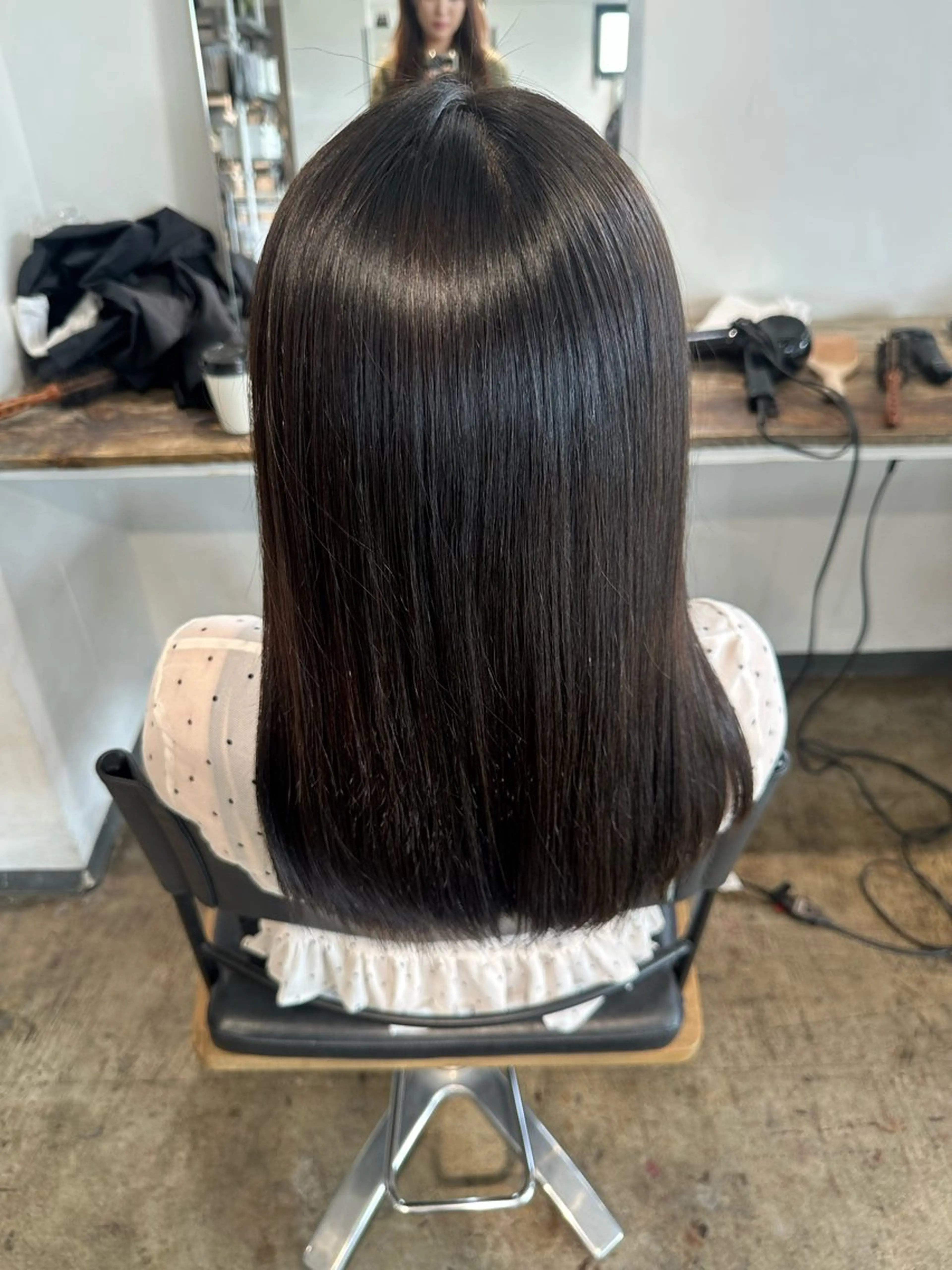 ロング カラー ブリーチ ブラウンカラー 透明感カラー ダークブラウン ブリーチなしカラー ヘアカラー トリートメント 🕯平成/グランジ へア🕯HARUKAのヘアスタイル