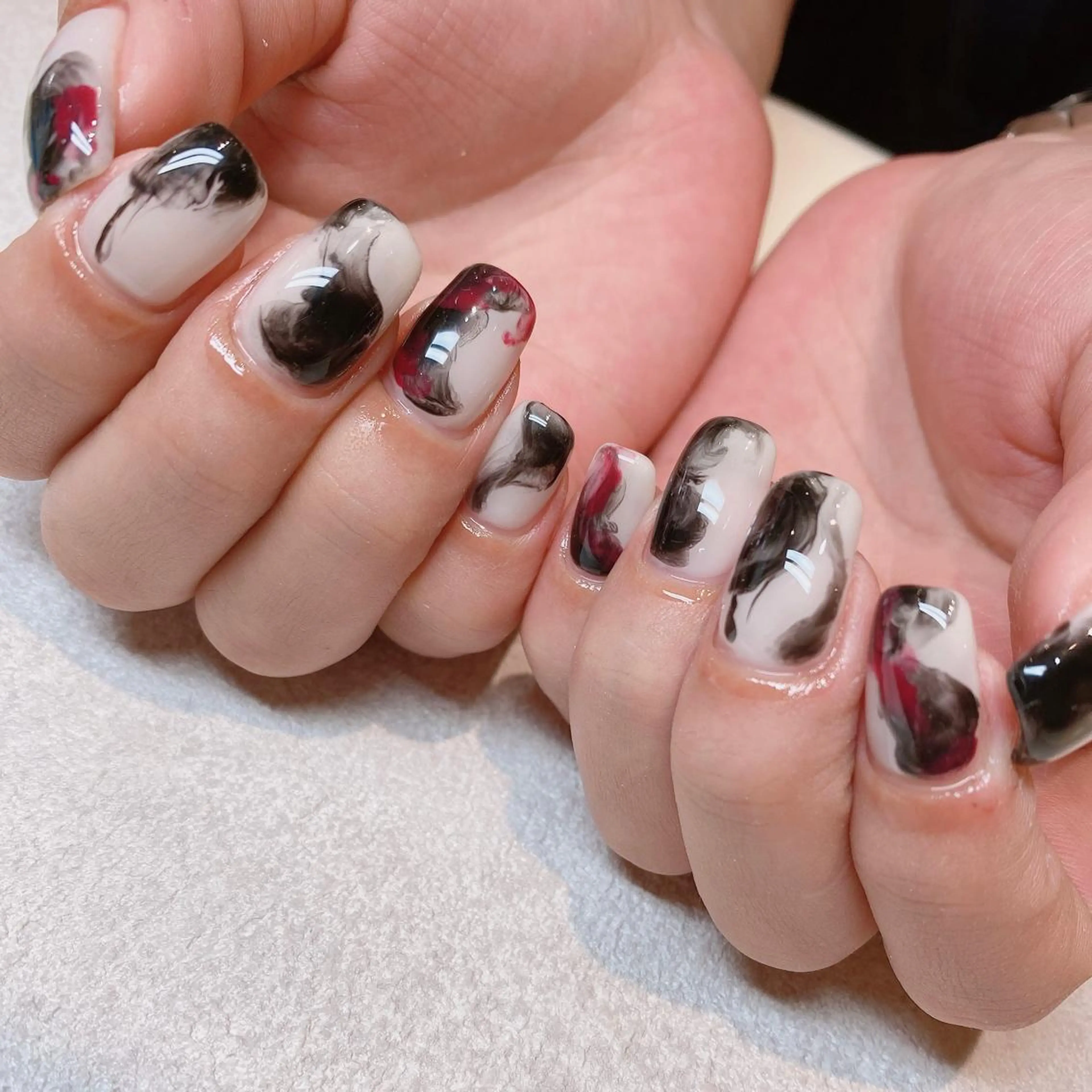 ネイル among アマン所属・lecoa_ kana／amongのネイルデザイン