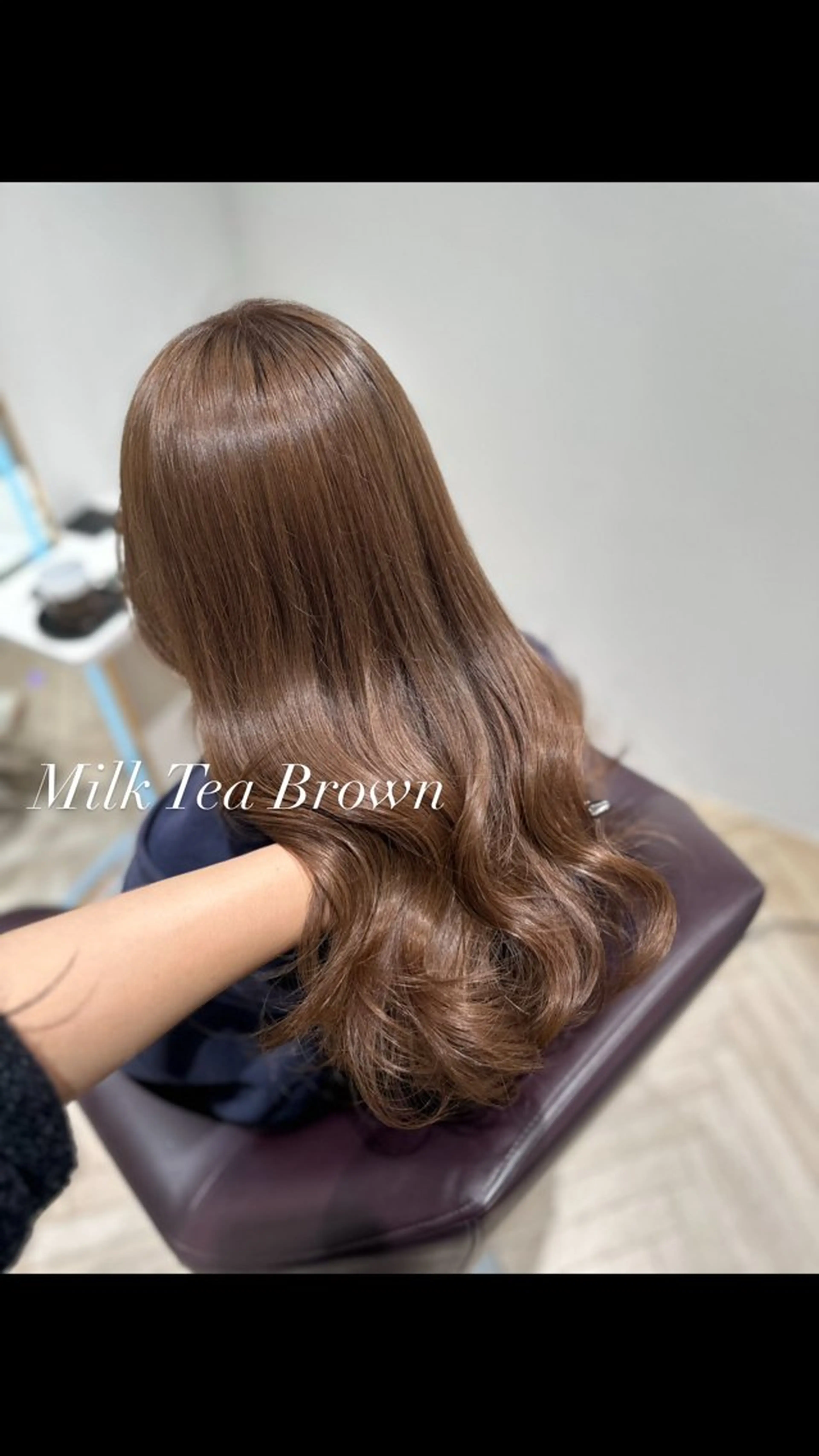 ロング カラー ブリーチ ブラウンカラー 透明感カラー ヘアカラー LOUIMADNA栄所属・LOUIMADNA Haruna️️꙳⟡のヘアスタイル