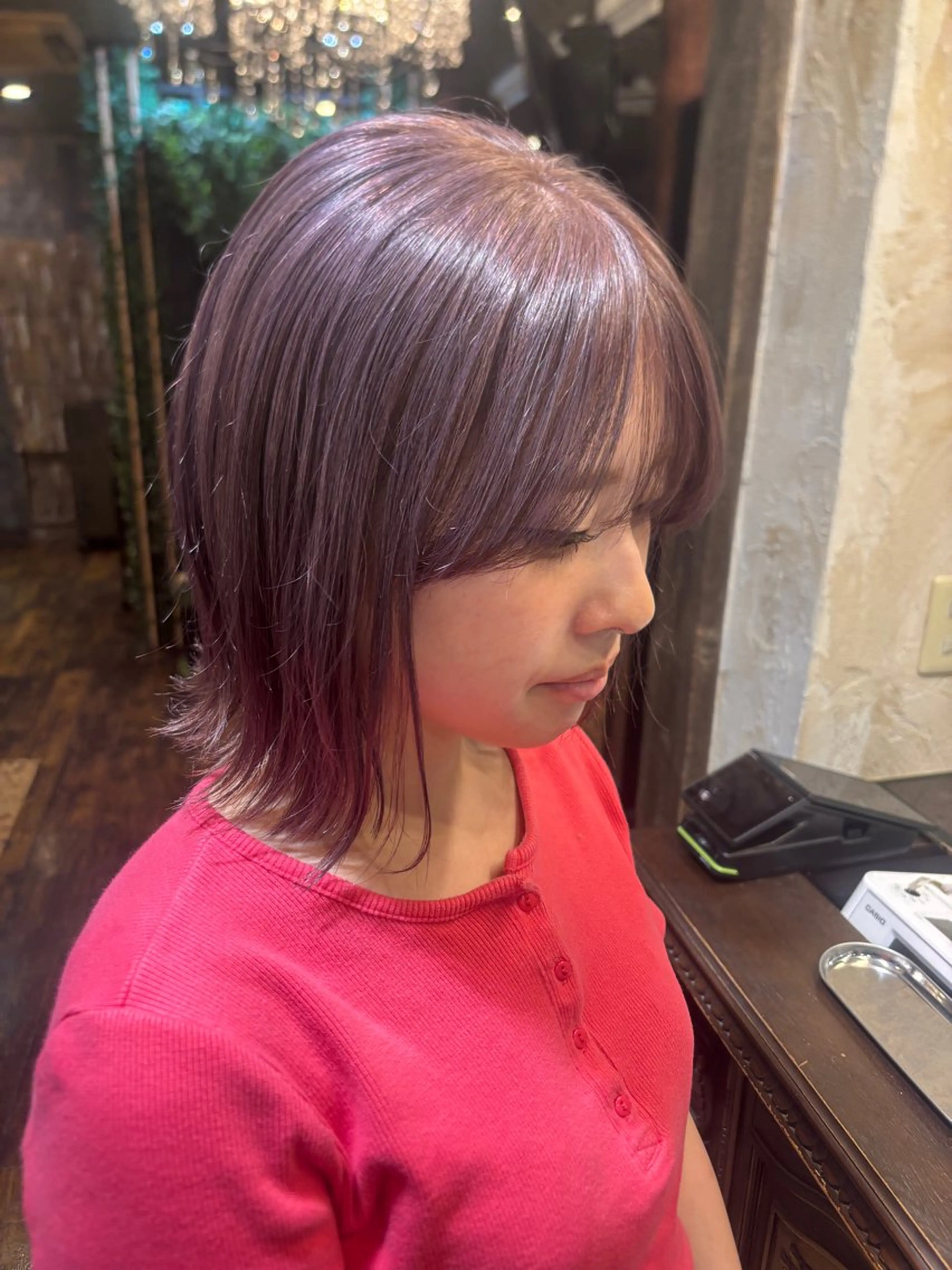 カラー Calbari 中島　朔のヘアスタイル