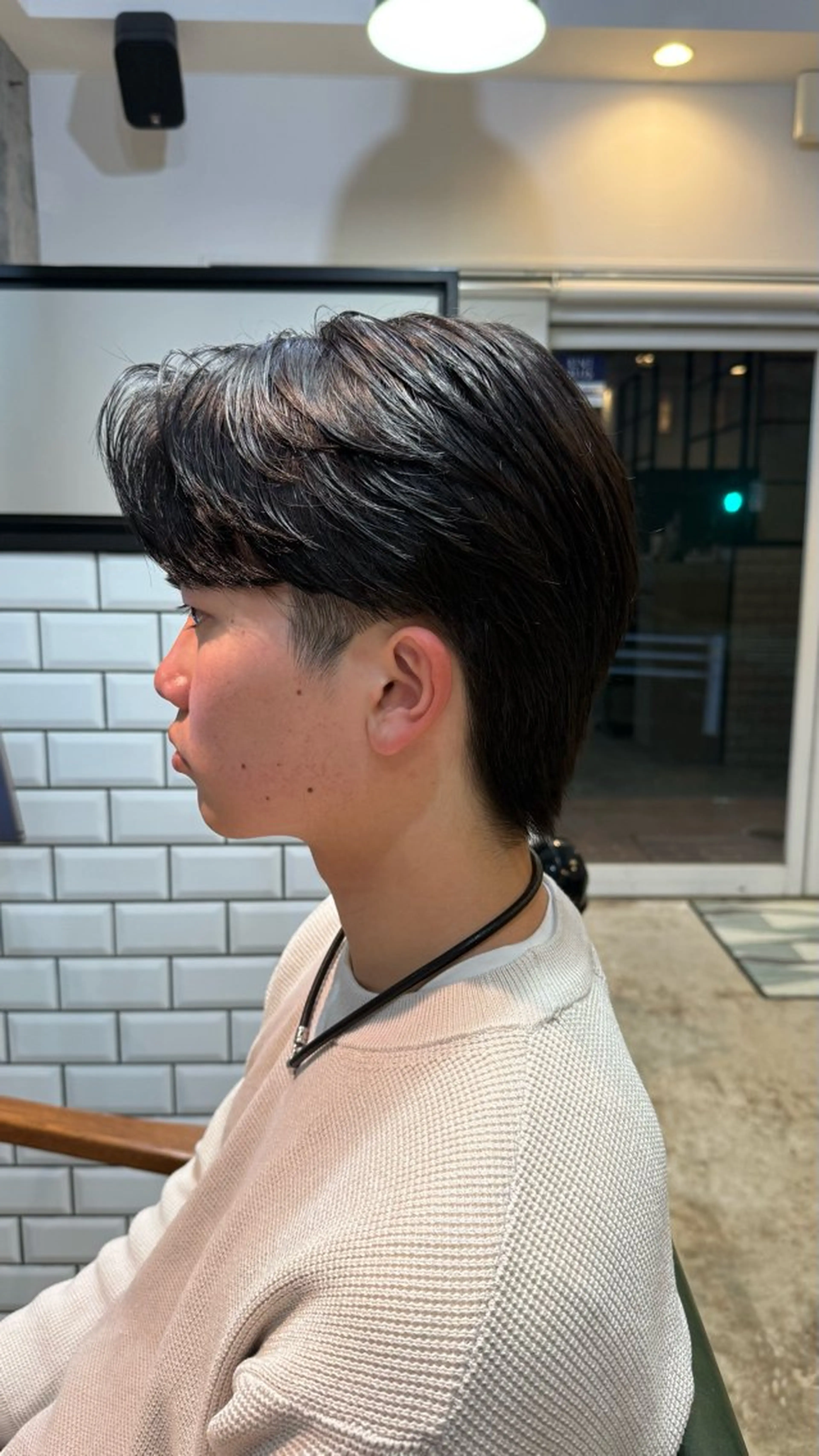 ショート メンズ センターパート 刈り上げ MEN'S SALON SOLEIL by alfRed所属・SOLEIL 白井 ／メンズ専門のヘアスタイル