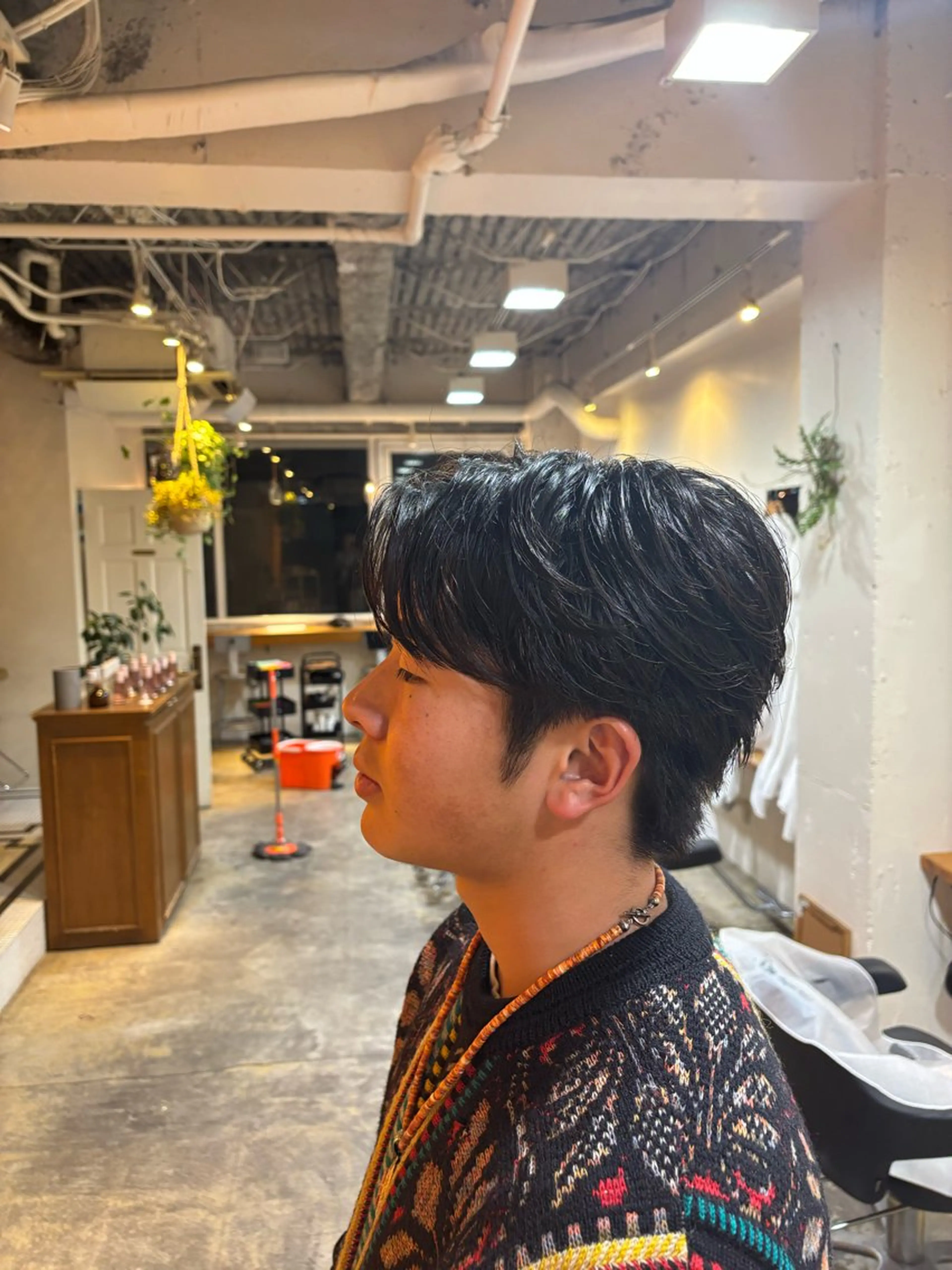 ショート パーマ メンズ green所属・⚡️Hiroto/ colorのヘアスタイル