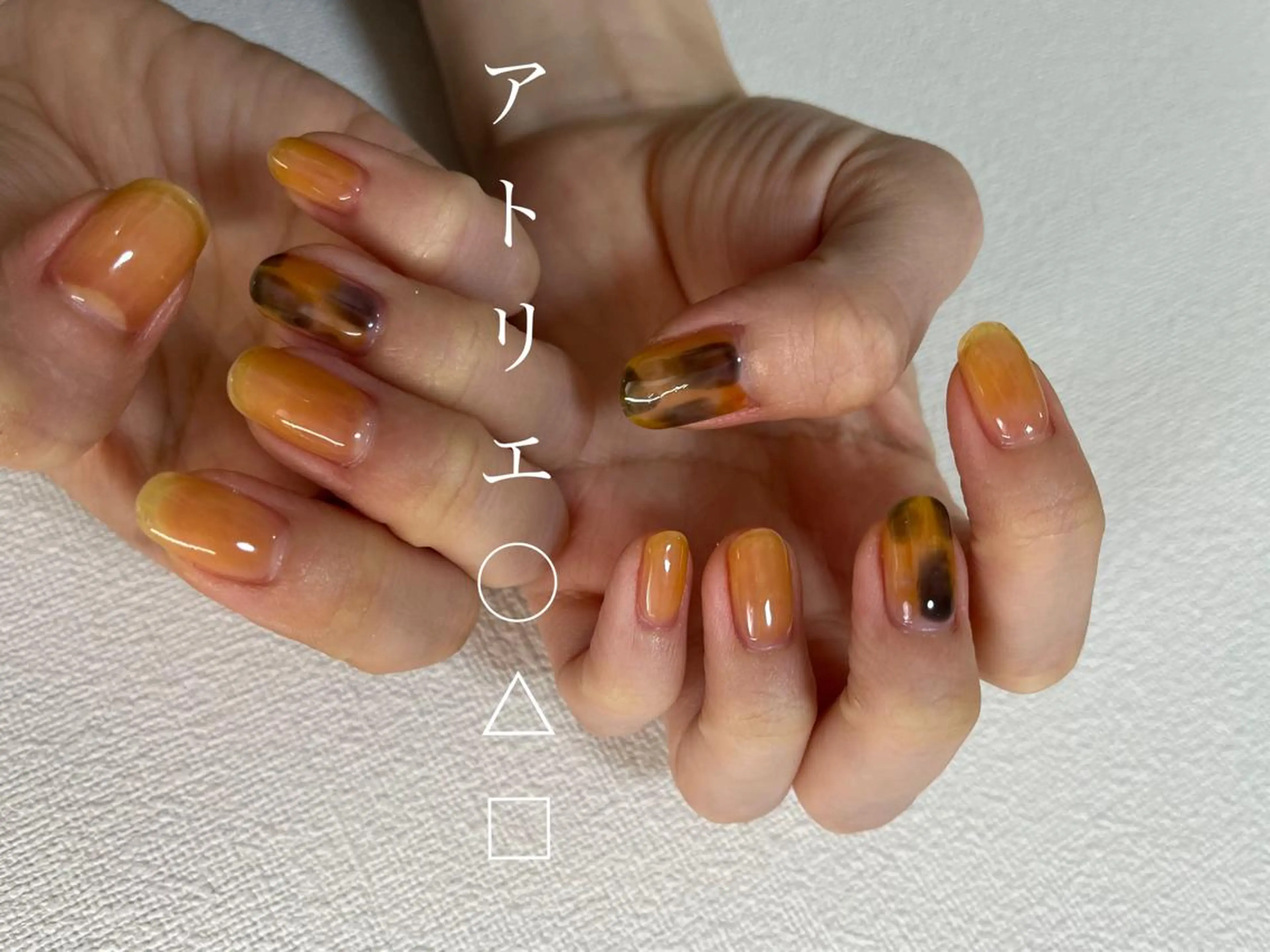 ネイル ハンドネイル アトリエ ○△□のネイルデザイン
