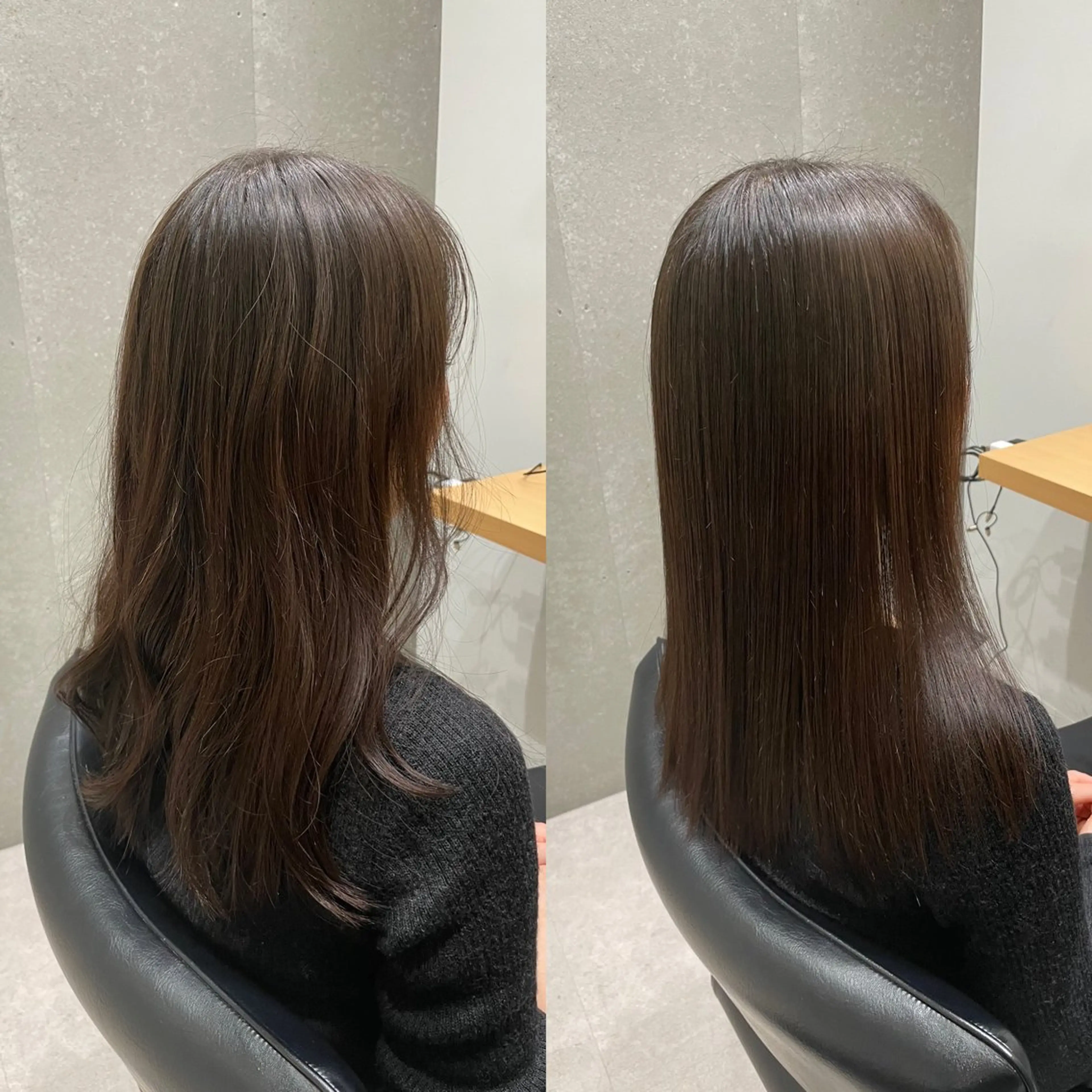 ミディアム 髪質改善 トリートメント カット トリートメント 髪質改善ヘアケア 艶髪特化/上田のヘアスタイル