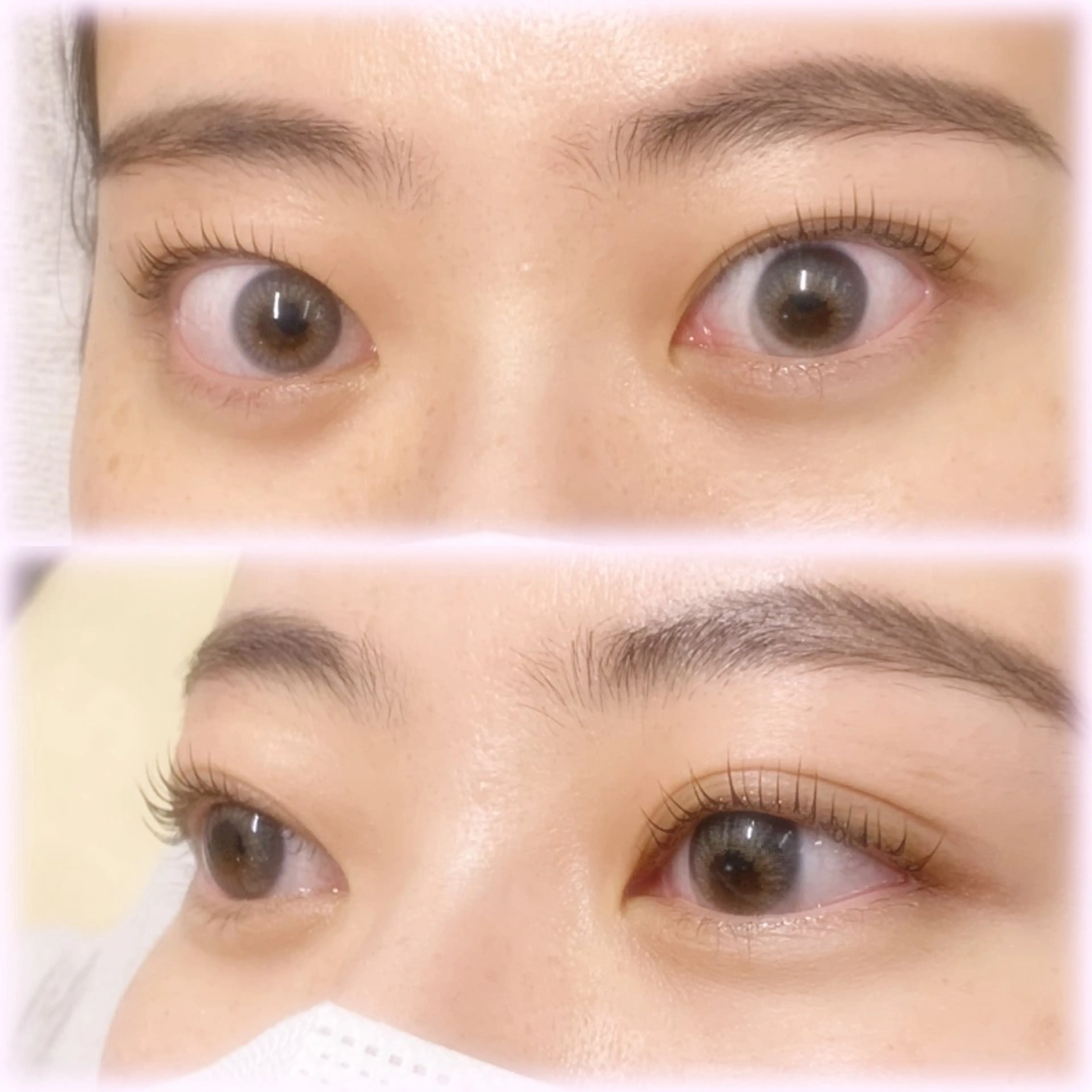 マツエク・マツパ 一重×まつ毛パーマ 💕萌愛 💕のマツエク・マツパデザイン