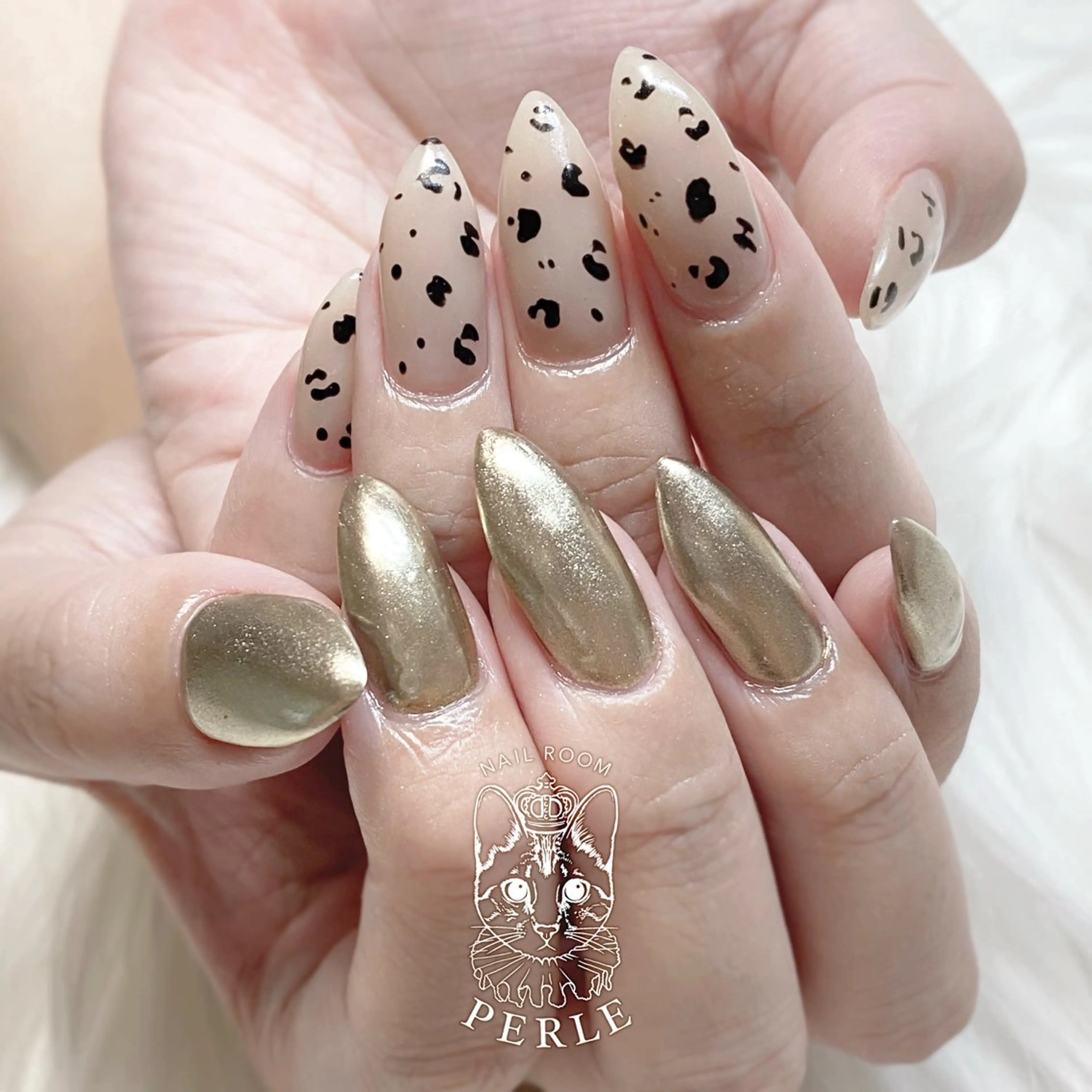 ネイル ハンドネイル nail room Perleのネイルデザイン