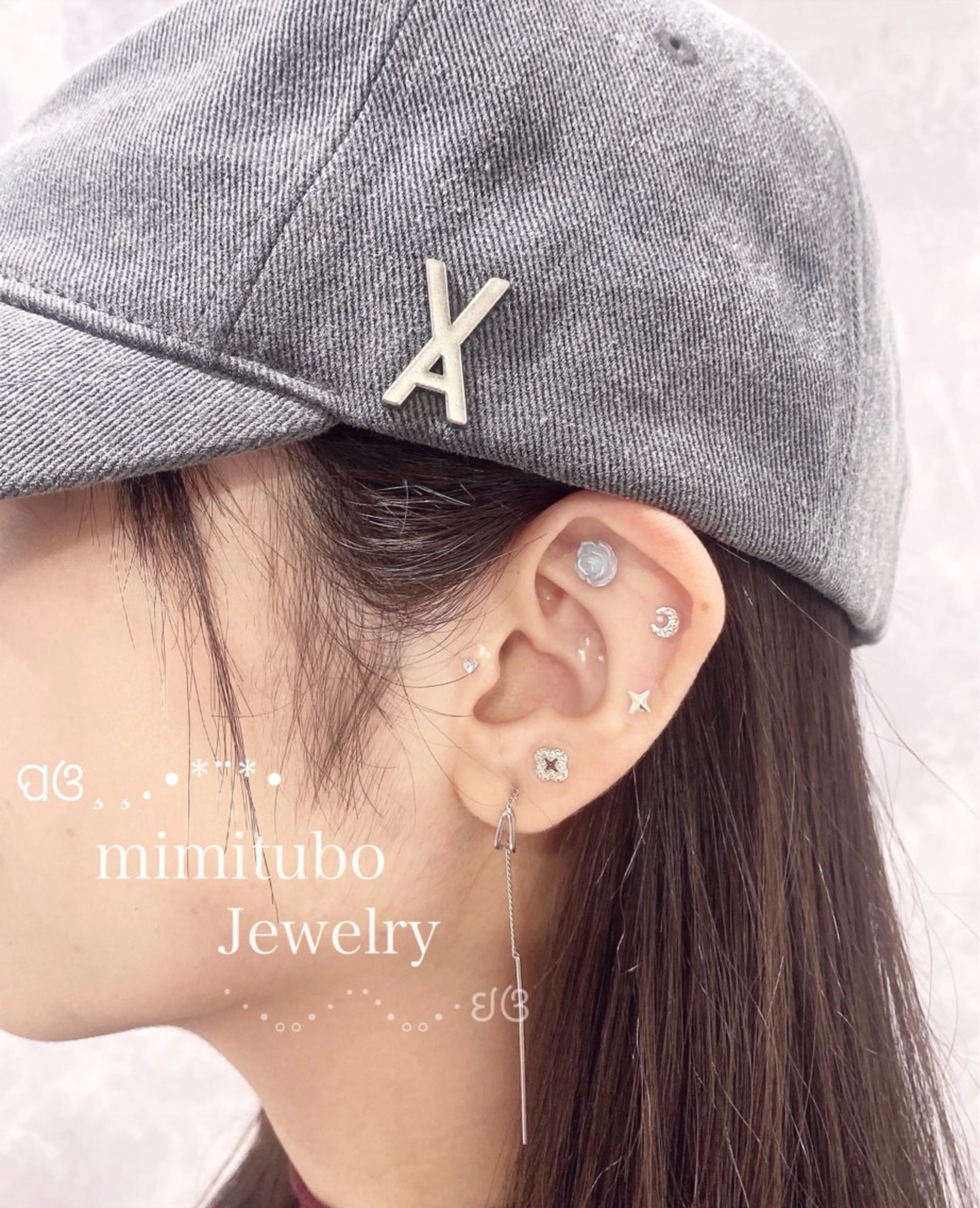 ️🫧今話題️🫧耳つぼジュエリー♥両耳12粒の写真