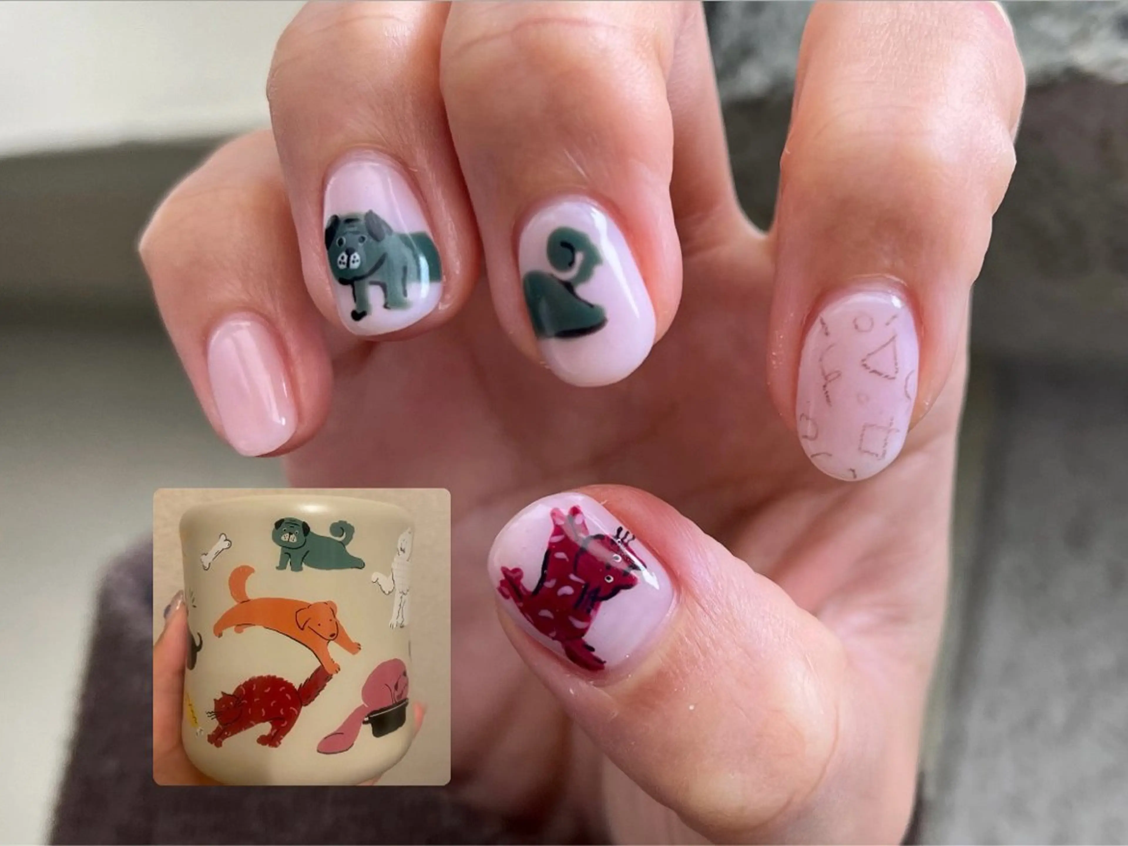 ネイル ハンドネイル アトリエ ○△□のネイルデザイン