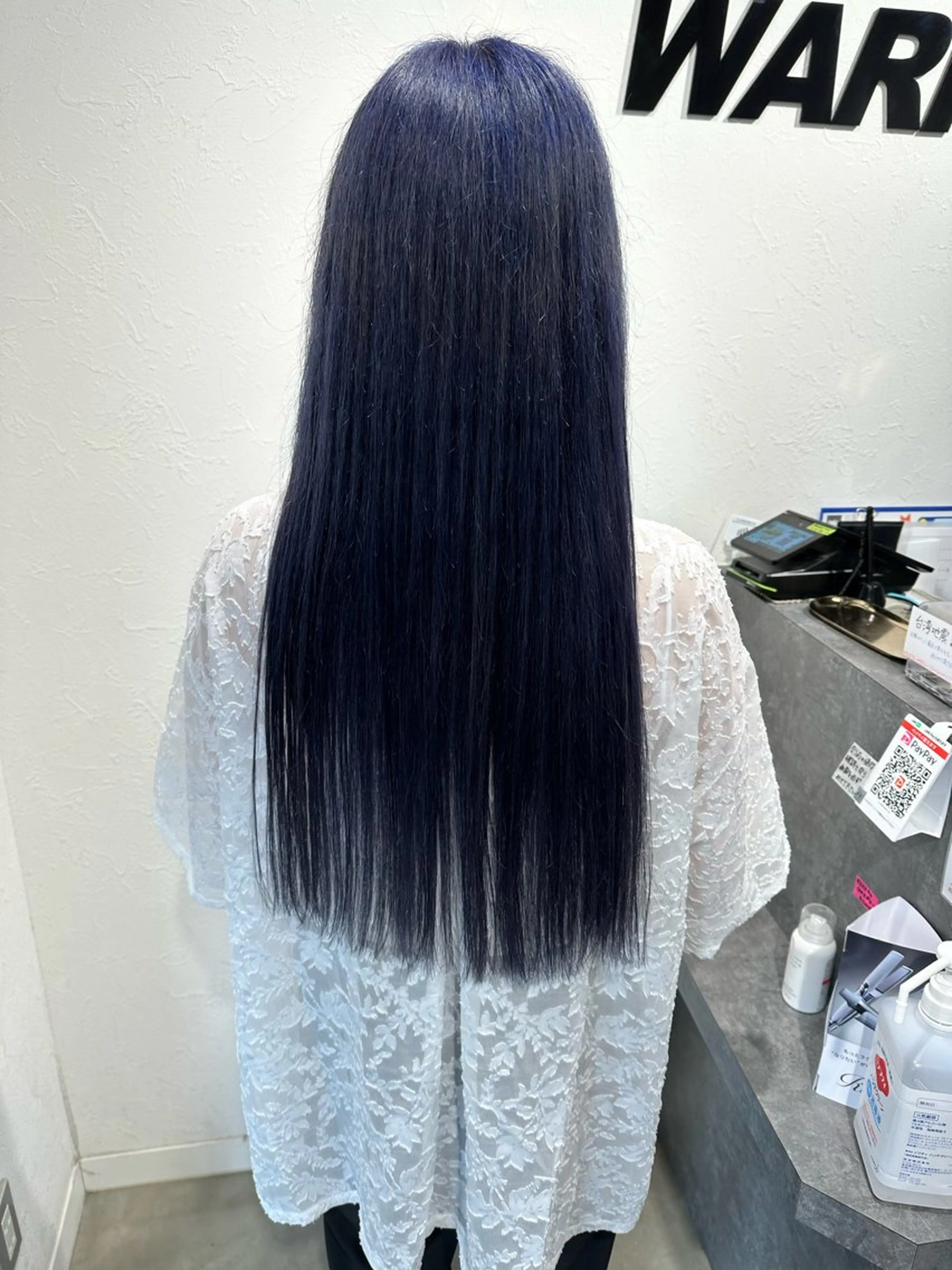 ロング ロング カット トリートメント WARP/縮毛矯正 山野辺のヘアスタイル