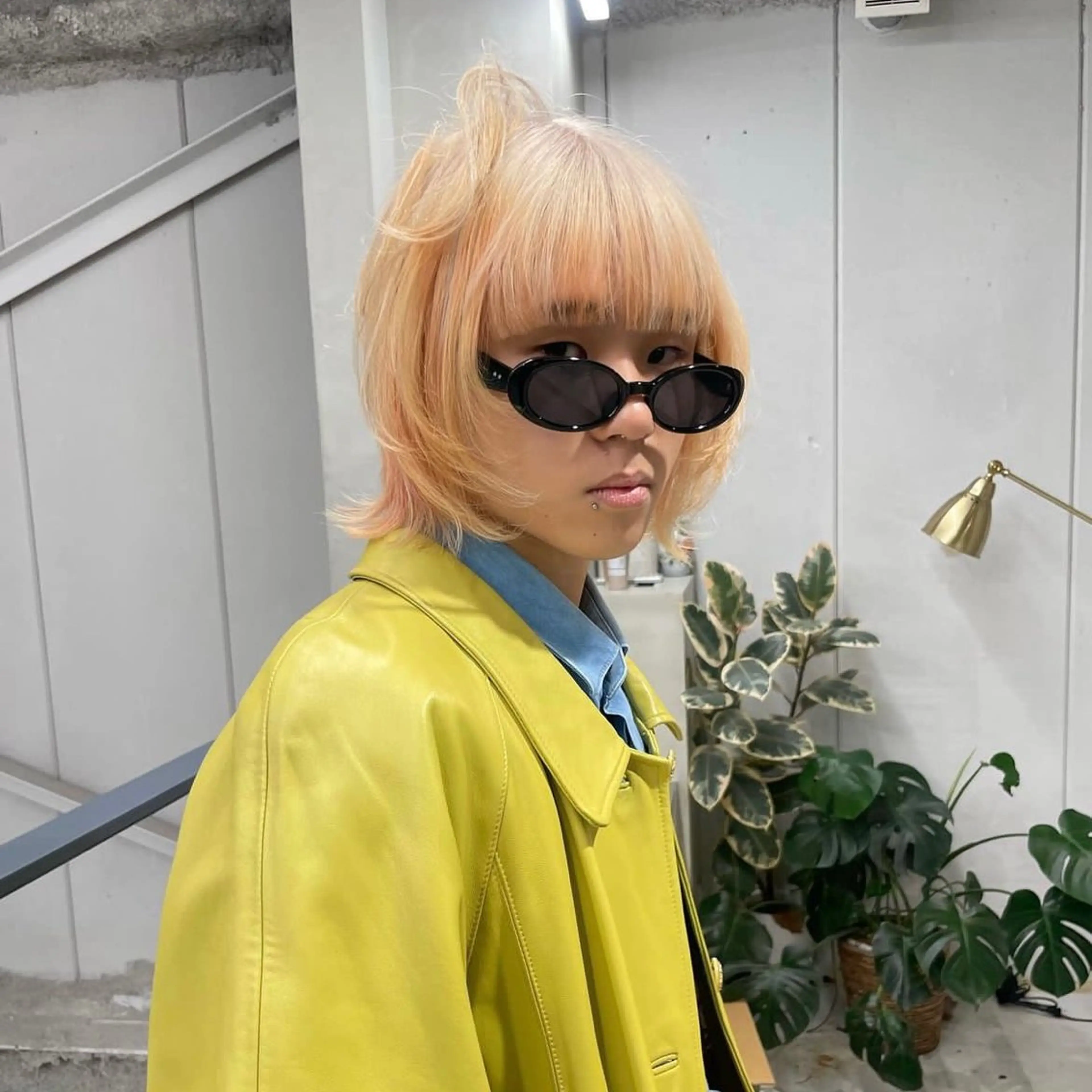 ショート カラー メンズ 花香竜太/エクステ /ハイトーンカラーのヘアスタイル