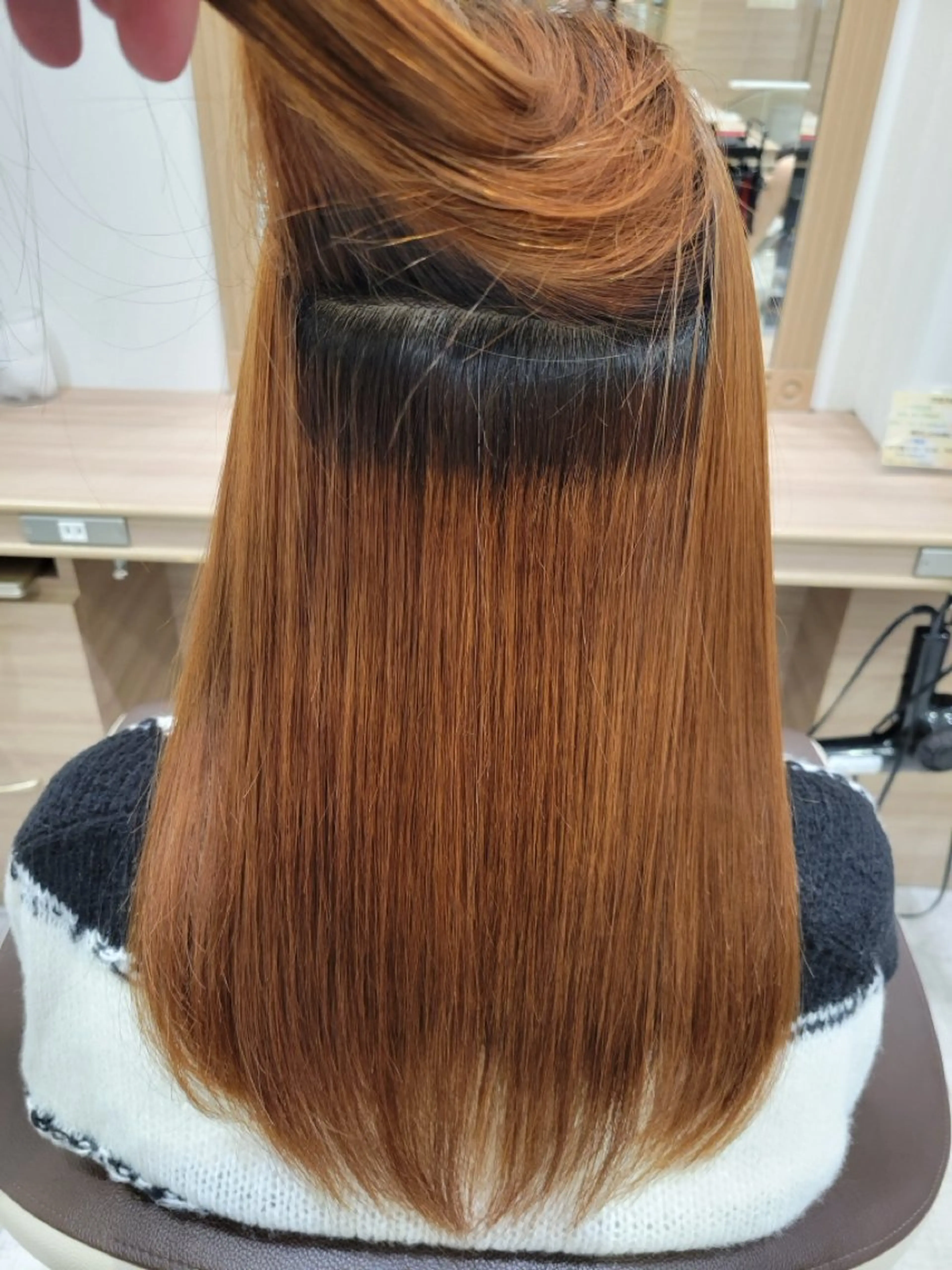 ロング パーマ 縮毛矯正 渡邉 尚悟のヘアスタイル