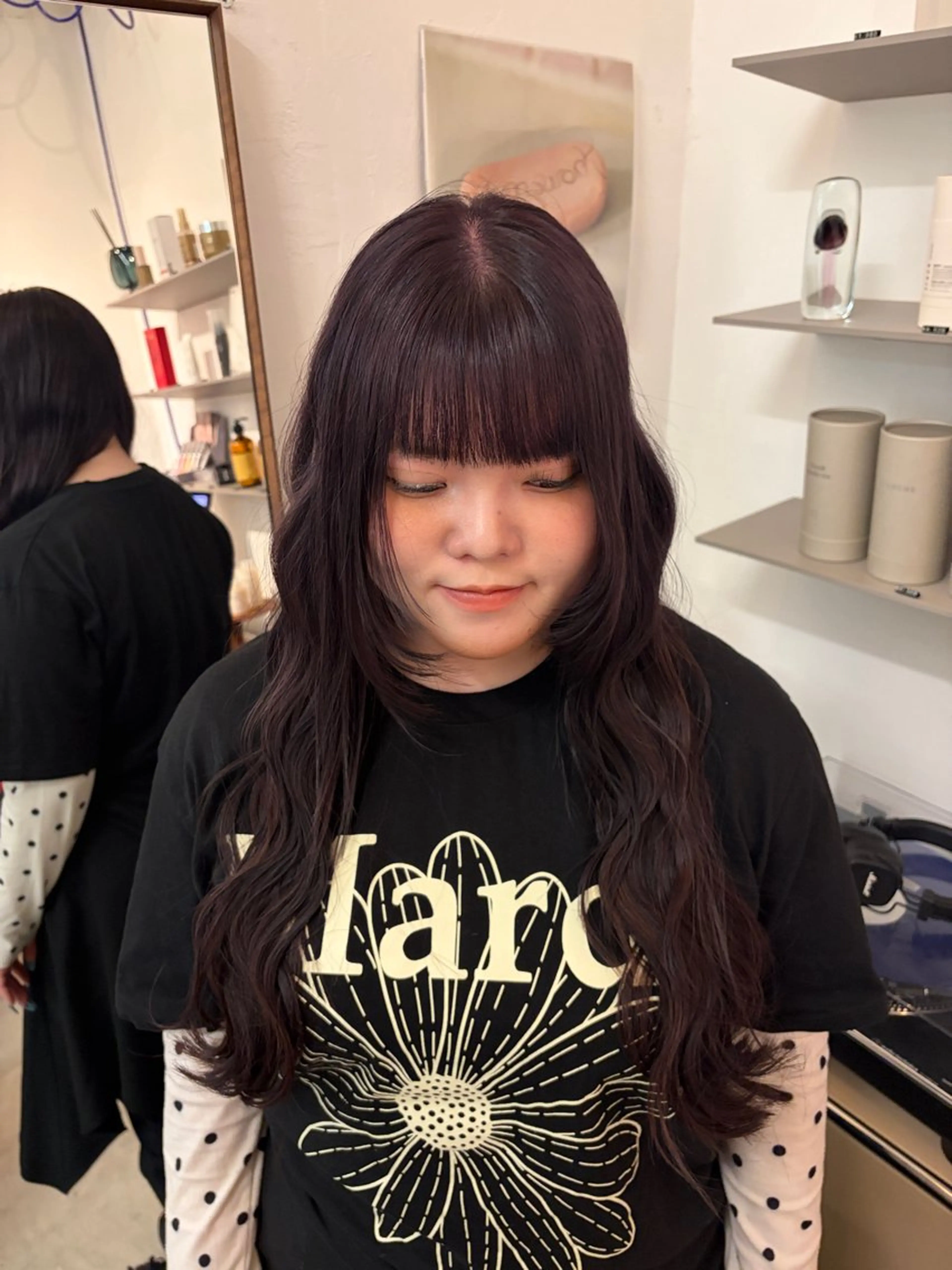 カラー ブリーチ 透明感カラー ヘアカラー Ravo所属・キラ/ハイトーン/ 天神美容室のヘアスタイル