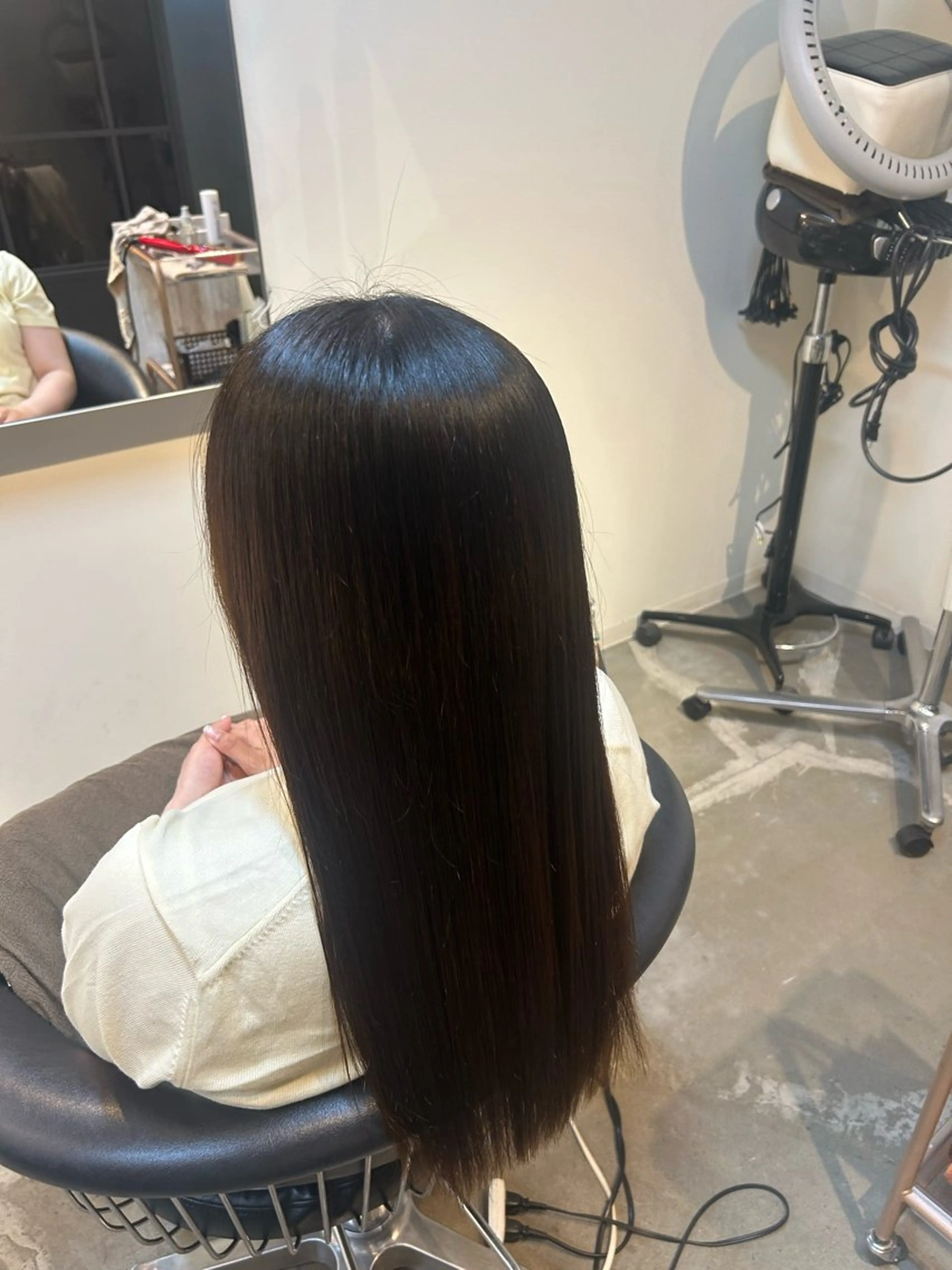 ロング 縮毛矯正 縮毛矯正 Hair salon   Dulce oro所属・🌼モデル募集_ _円山_RIO🌼のヘアスタイル