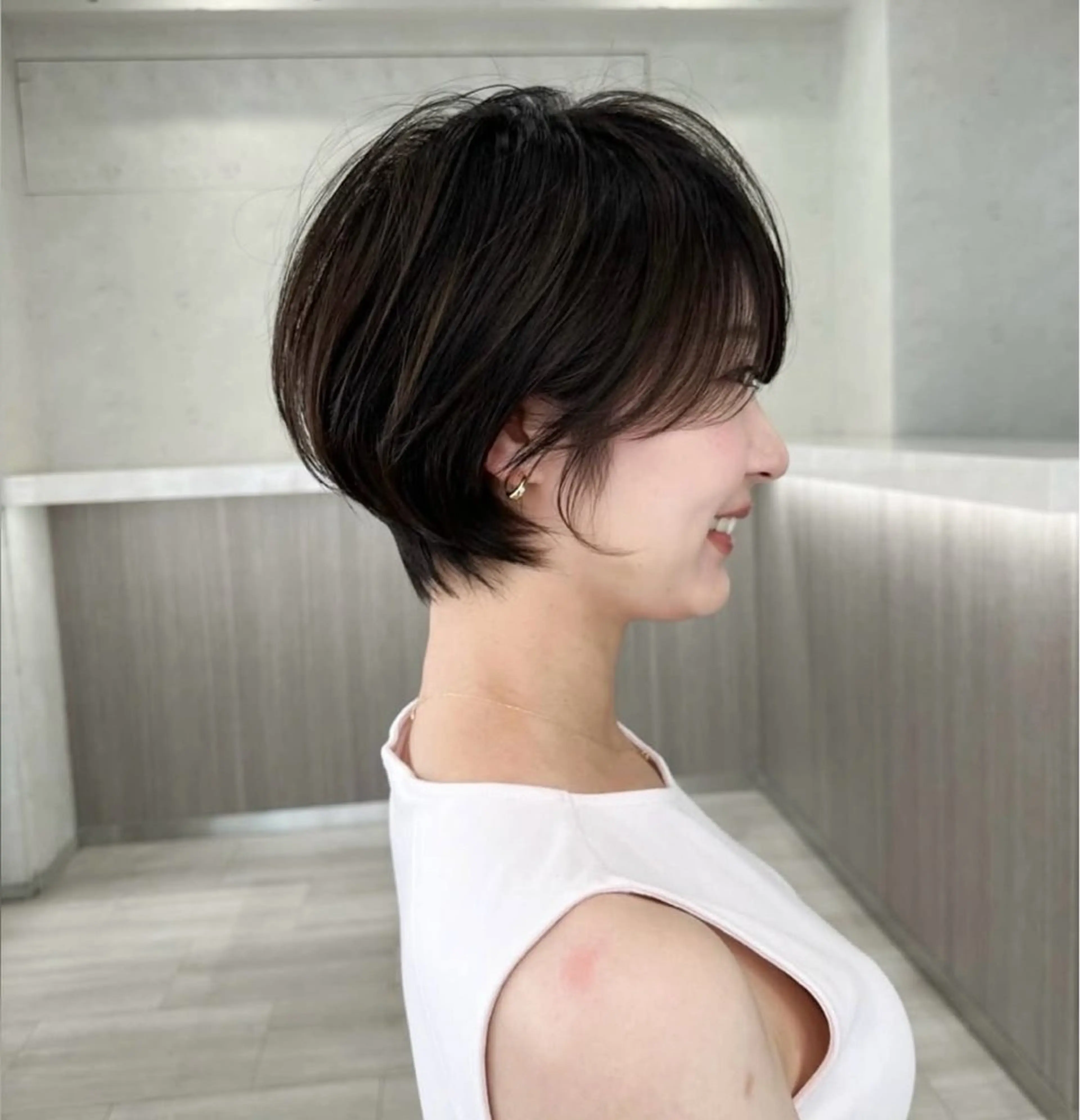 ショート nex the salon coall所属・🫧似合わせショート イシダ🫧のヘアスタイル