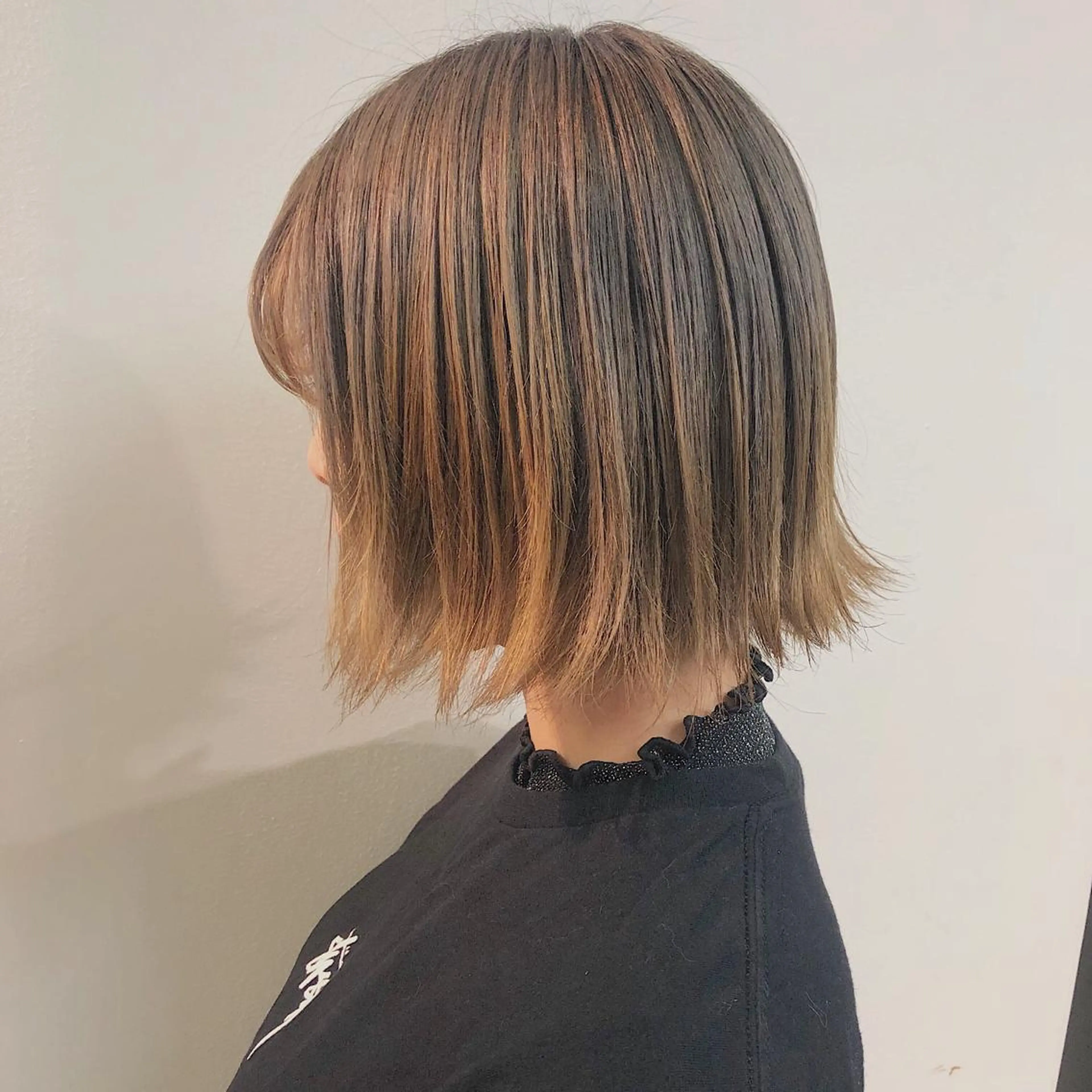 ショート カラー ベージュカラー matsuzawa marinaのマツエク・マツパデザイン