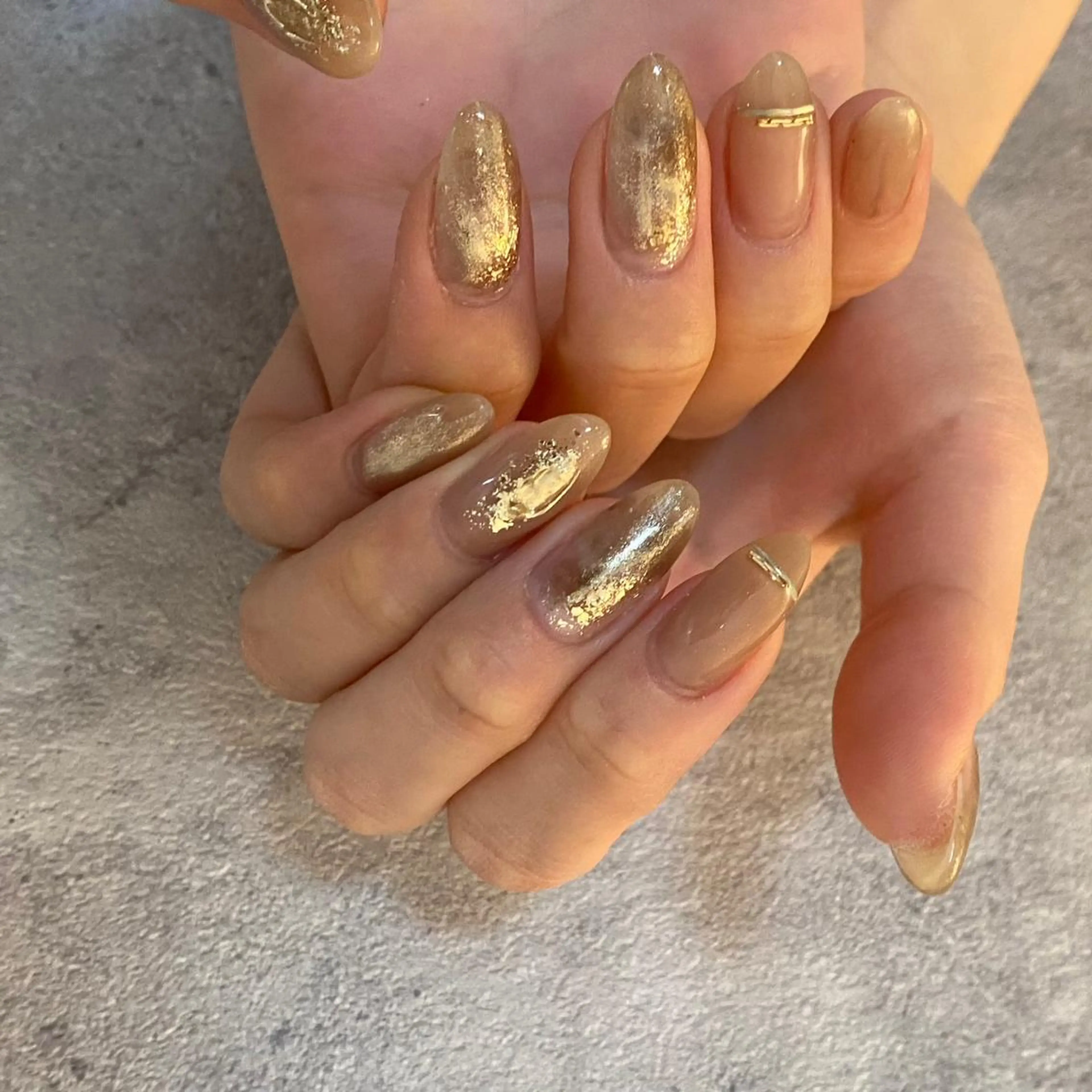 ネイル Ray. ／綺麗目ニュアンスのネイルデザイン