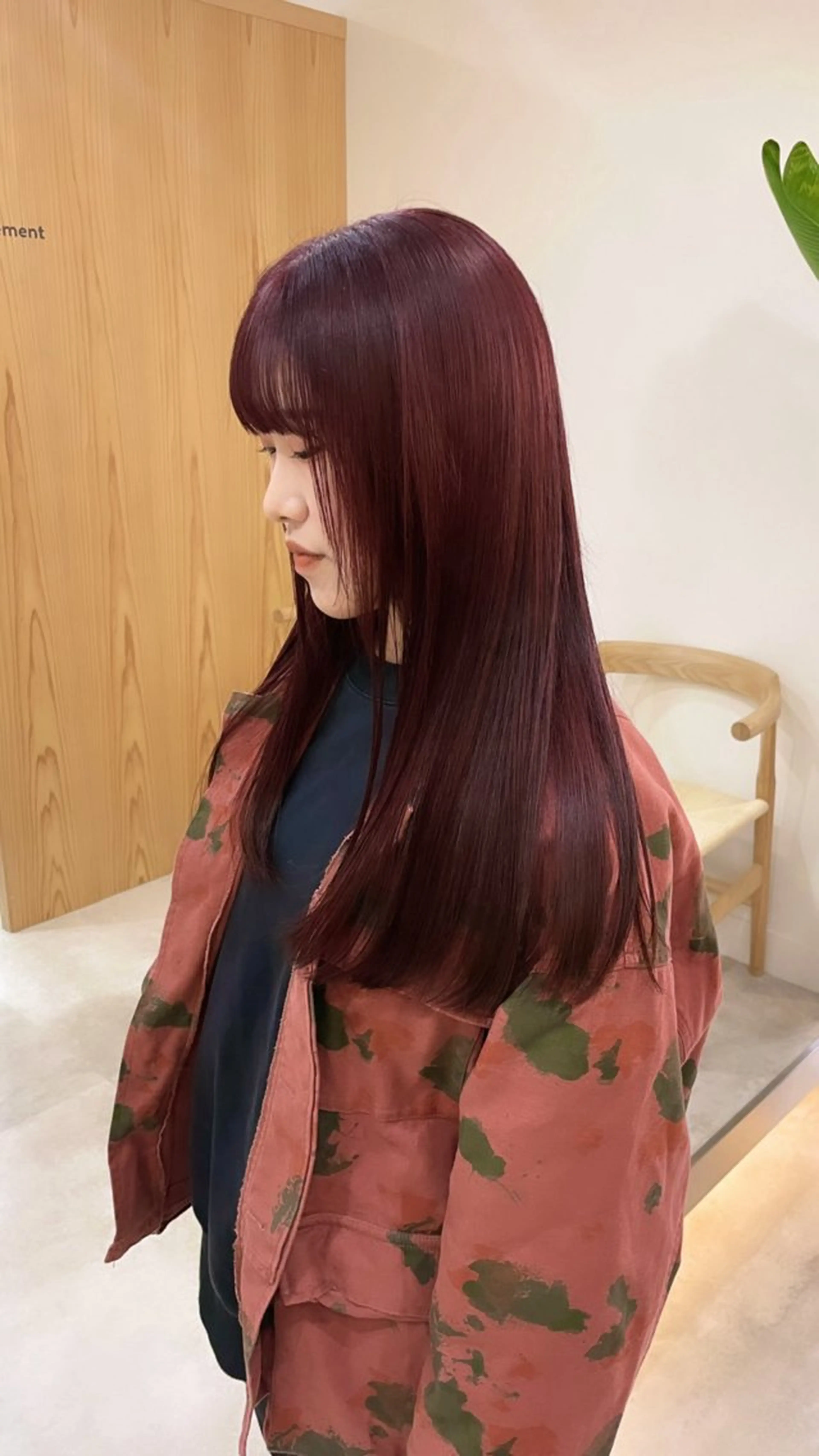 セミロング カット ヘアカラー トリートメント 東京の技術を 京都で✂︎🕊️💖のヘアスタイル