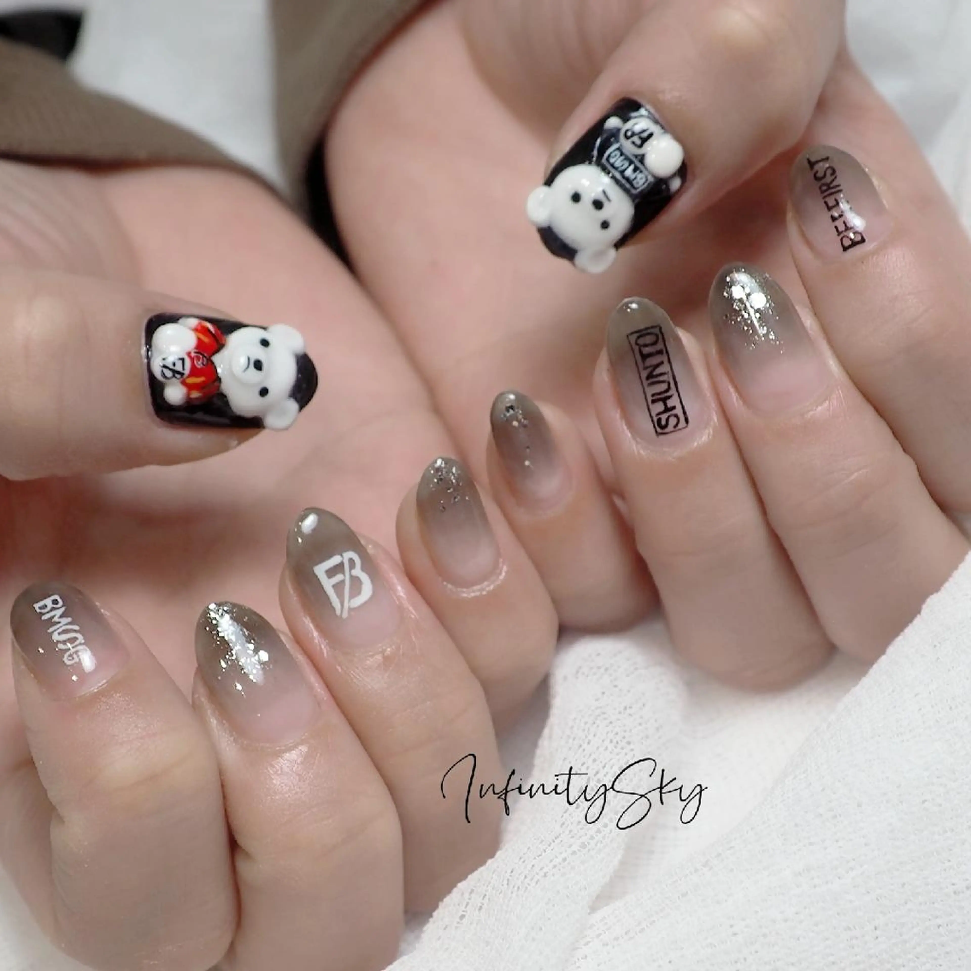 ネイル infinity skyのネイルデザイン