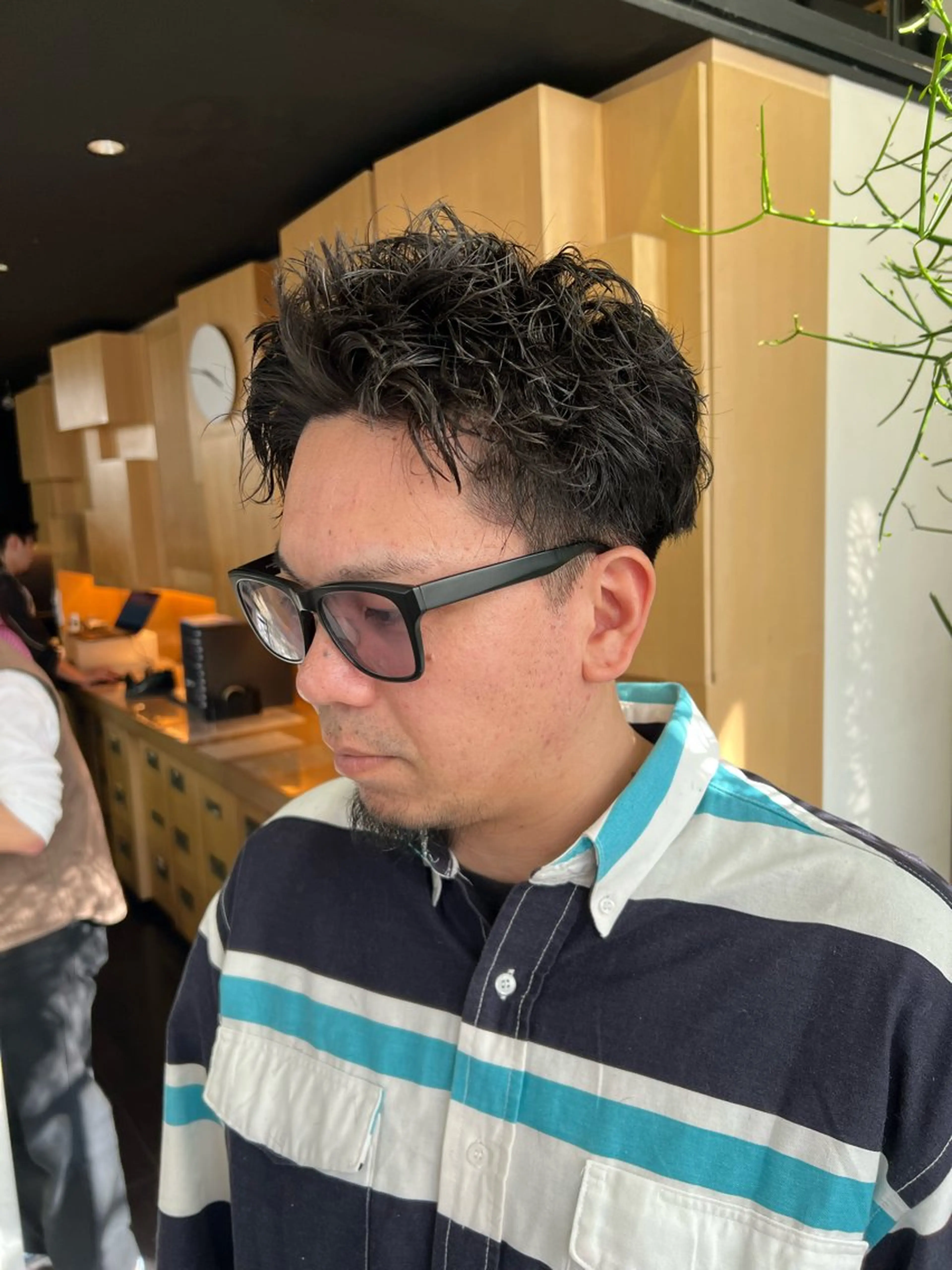 ショート メンズ メンズパーマ メンズカット松戸/韓 国/メンズパーマ航太のヘアスタイル