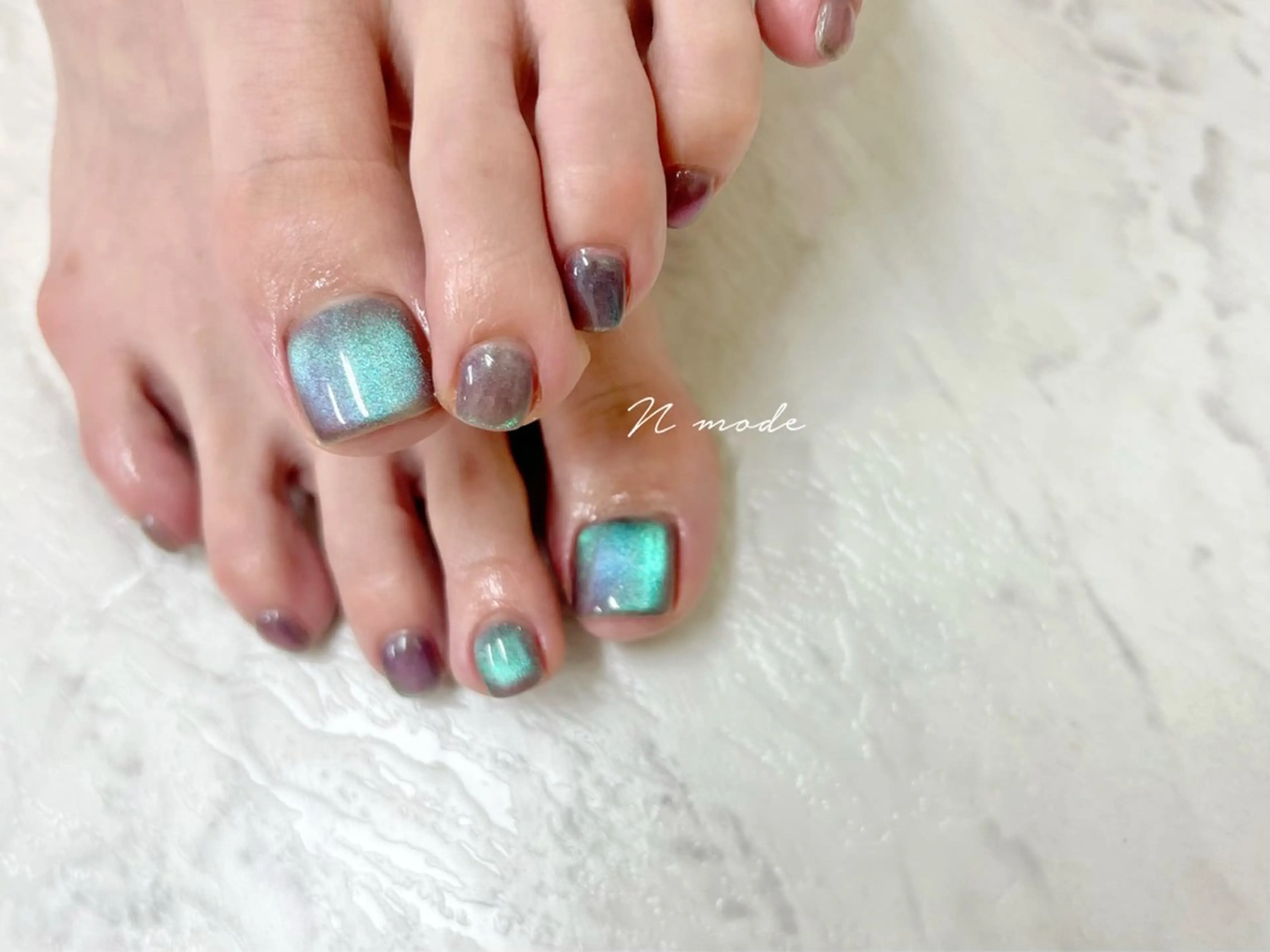 ネイル フットネイル N-mode nail salon所属・NAIL 🎀 AIRIのネイルデザイン