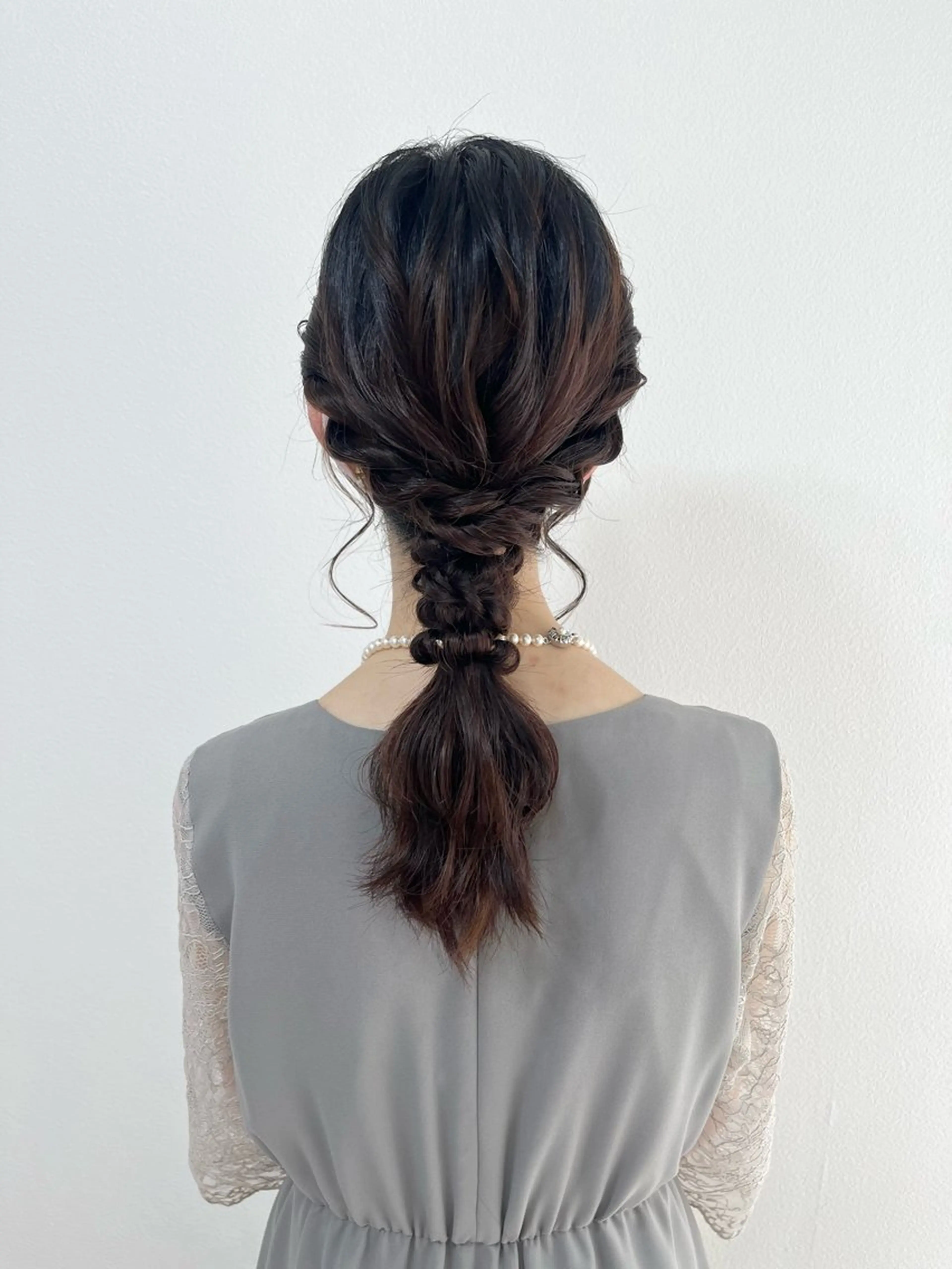 セミロング ヘアアレンジ ヘアセット ヘアセットサロン /上坪愛美のヘアスタイル