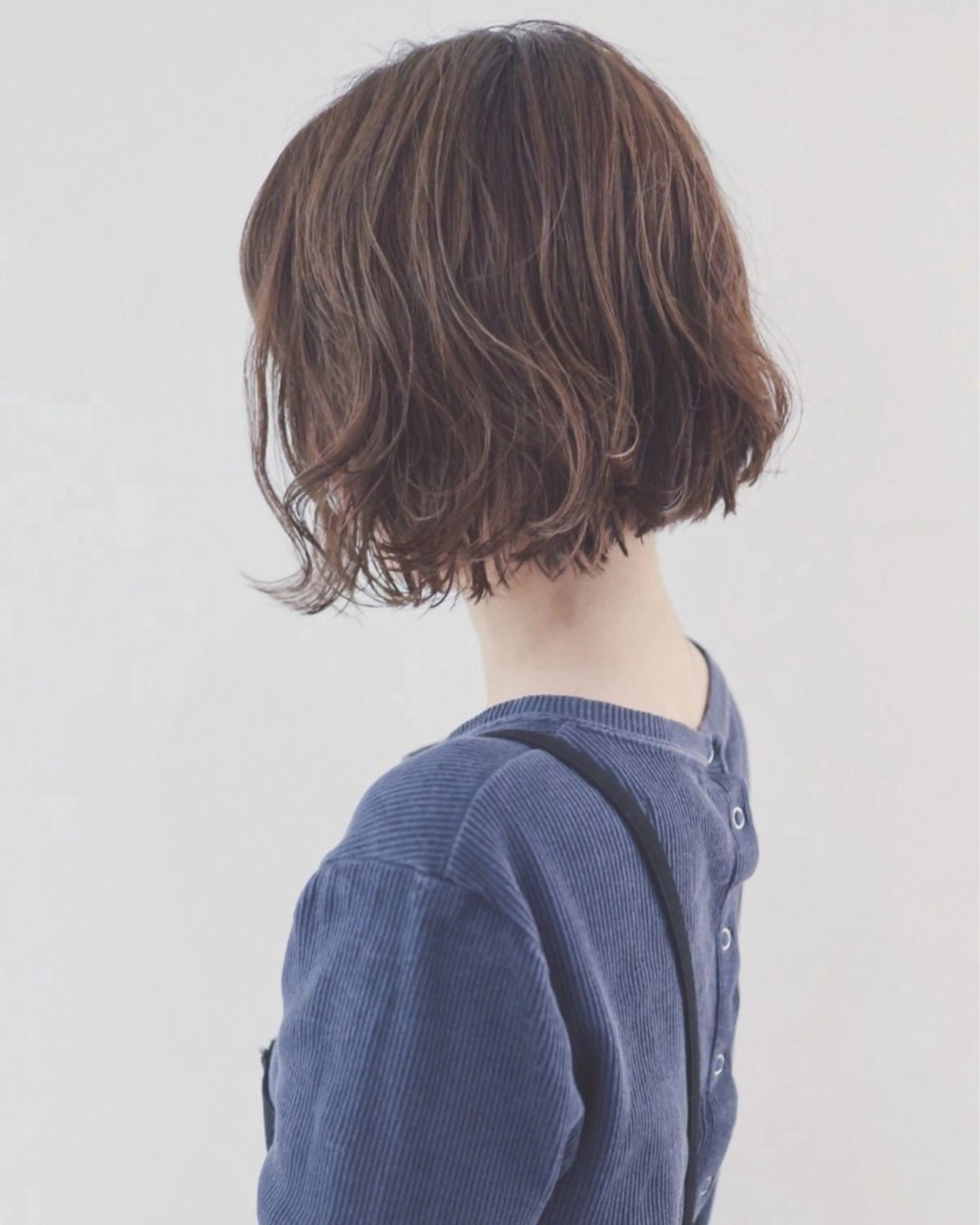 ショート カラー パーマ ヘアカラー トリートメント 森山 陽菜のヘアスタイル