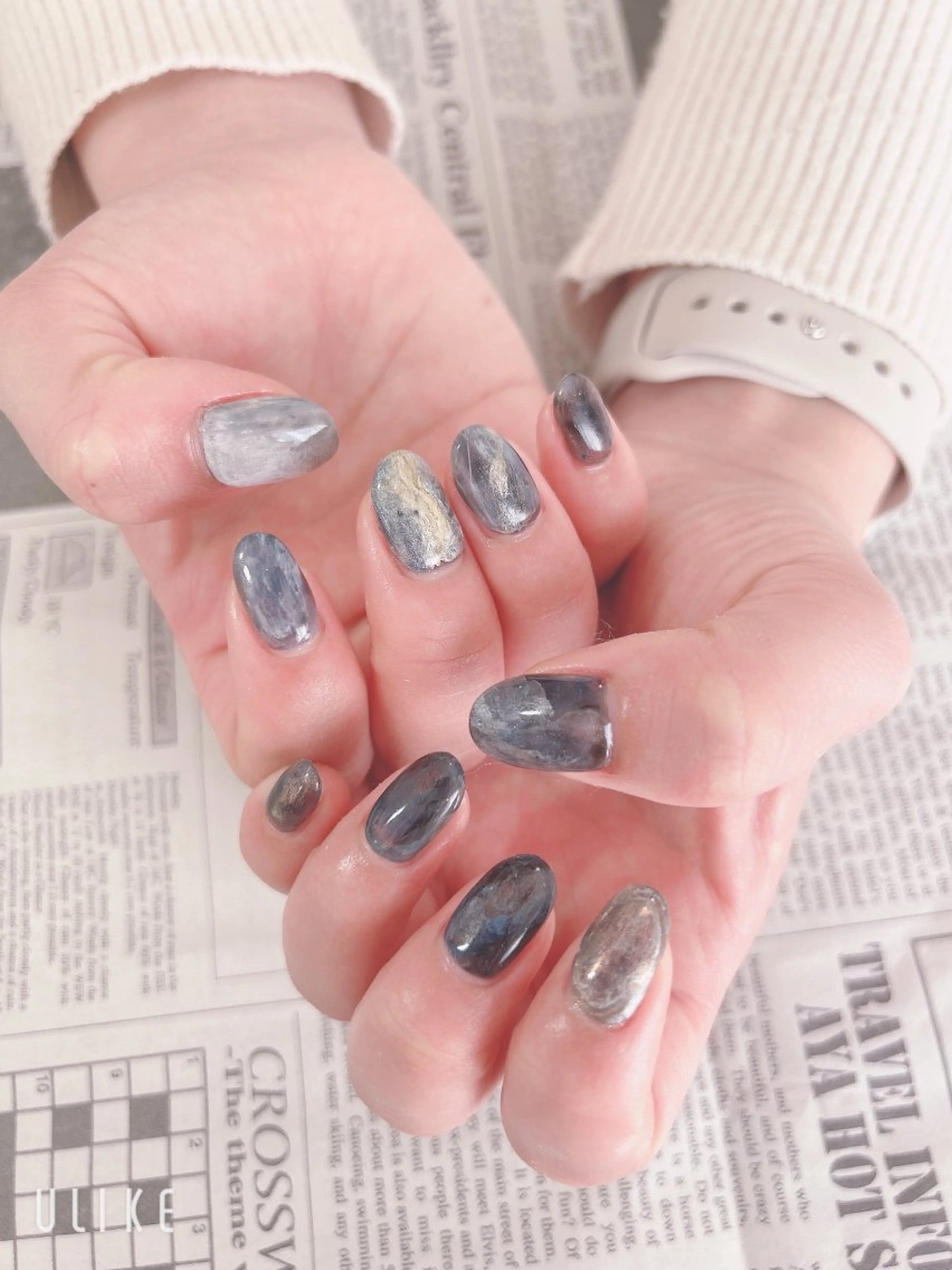 ネイル ハンドネイル ハンドケア 森山 舞のネイルデザイン