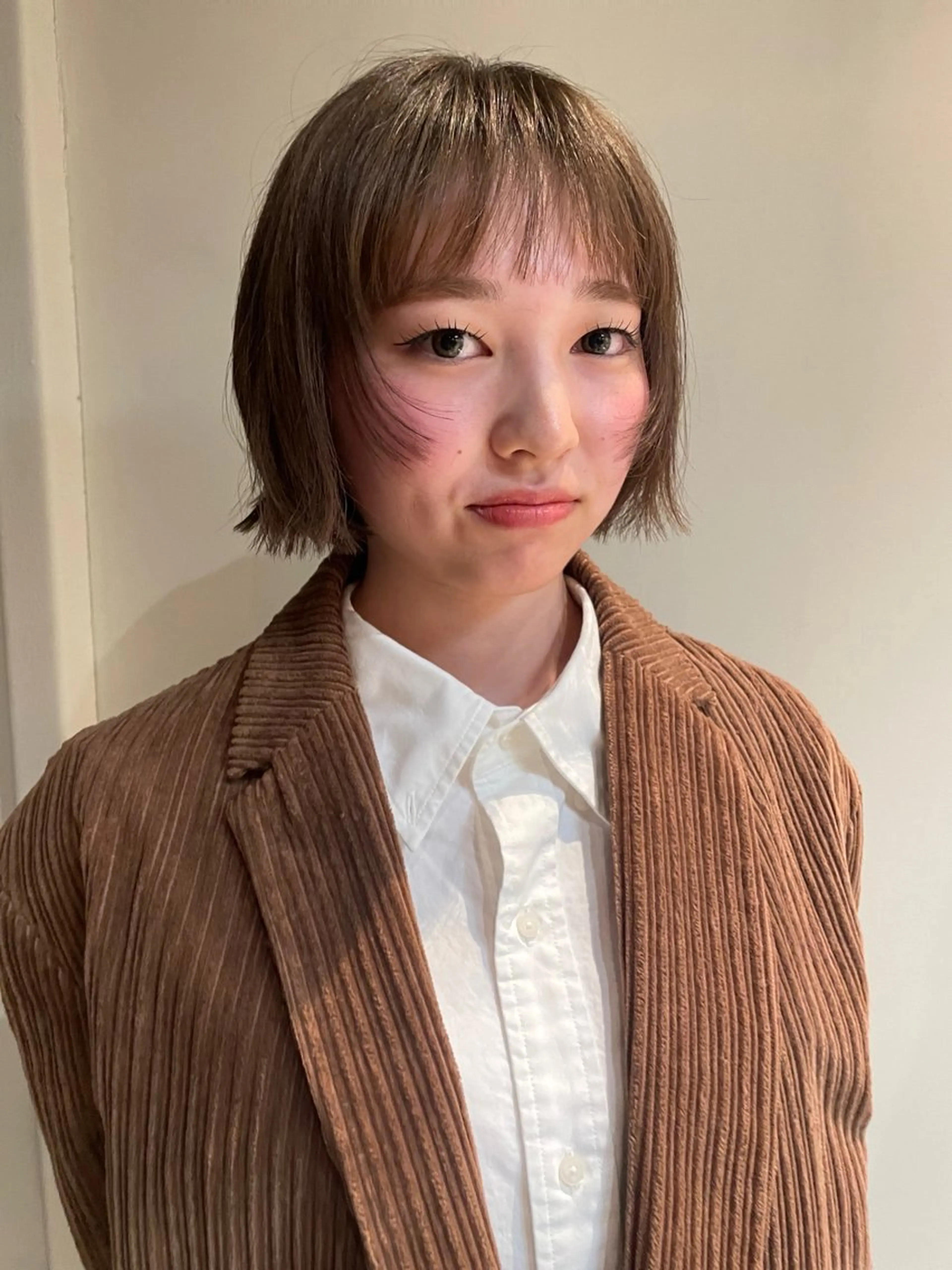 ショート ハナ🌼 梅田/ボブ/パーマのヘアスタイル