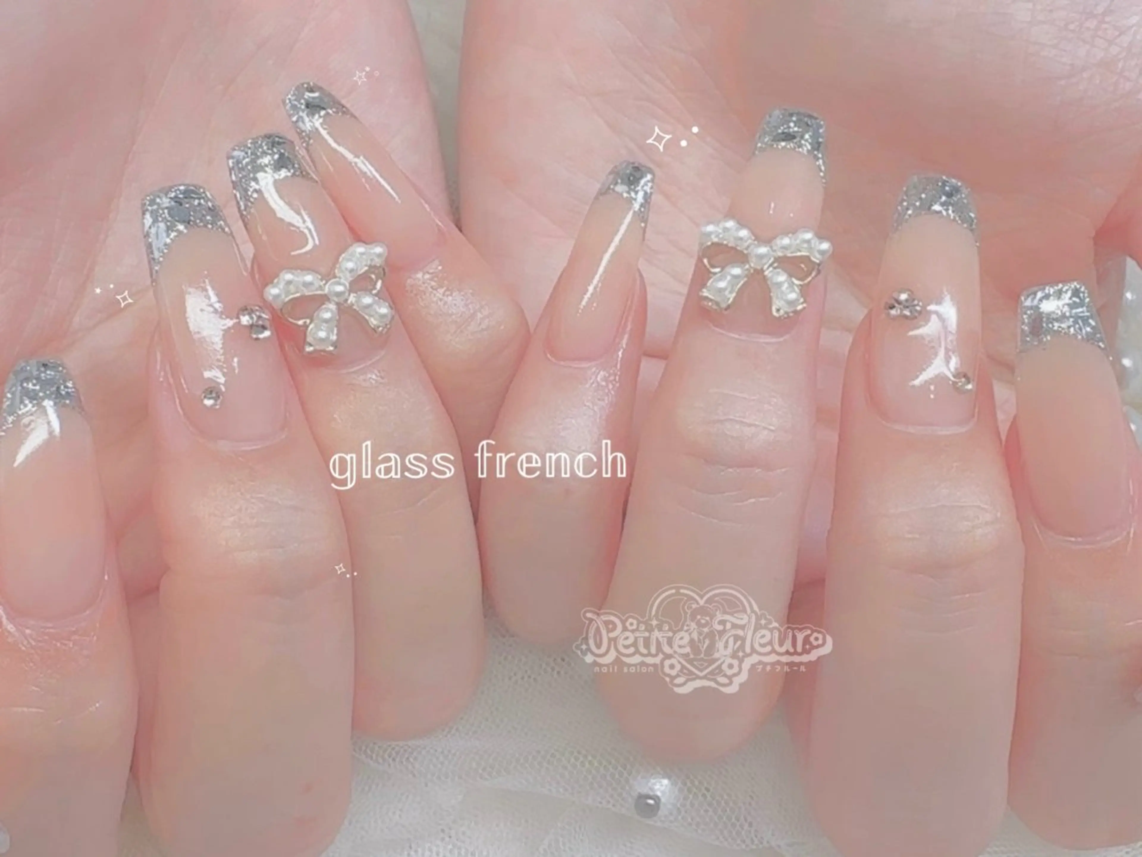 ネイル ハンドネイル ❁⃘*。Petite fleur❁⃘*りさのネイルデザイン