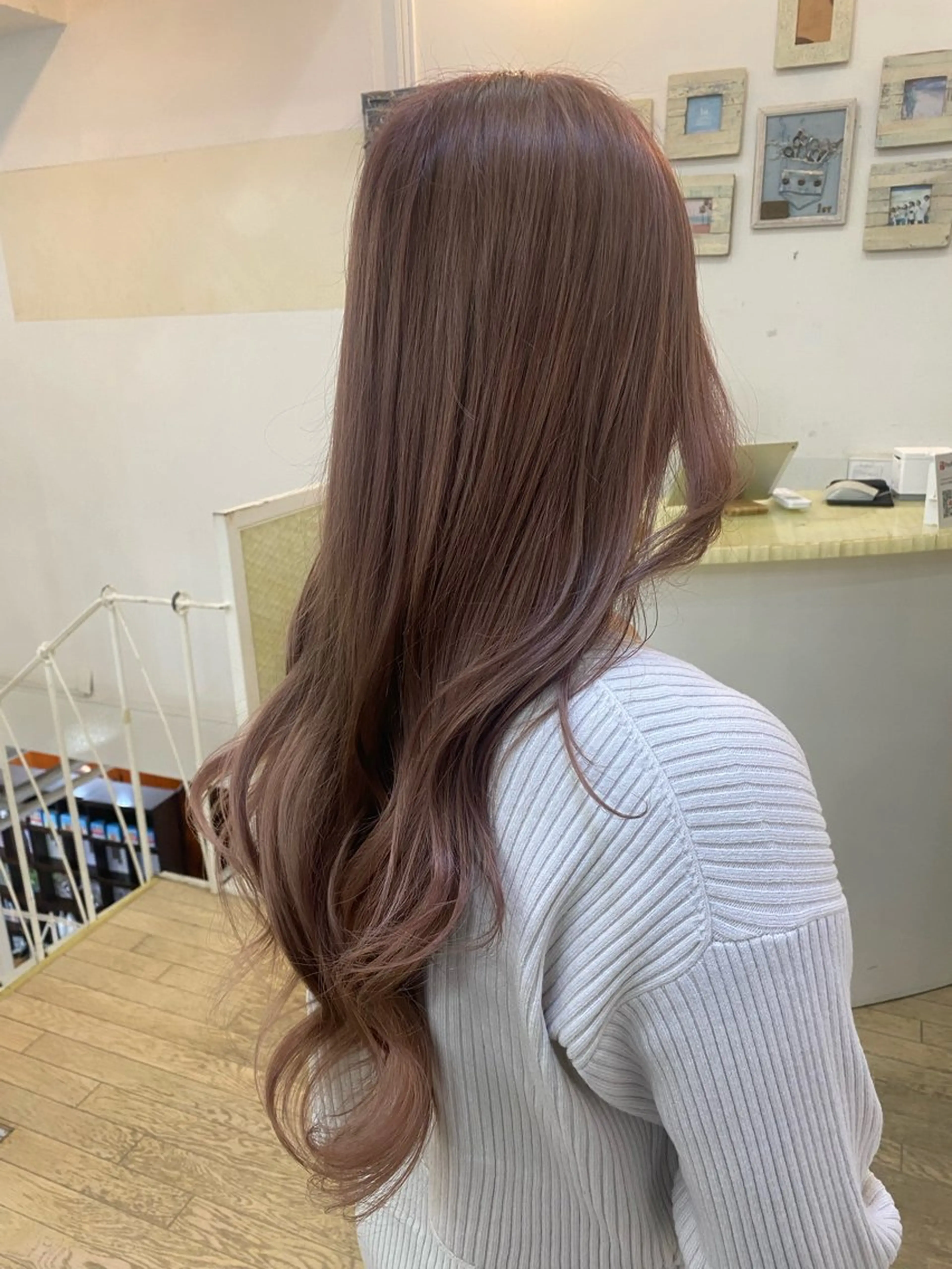 ロング ヘアカラー 🌈ブリーチ コーンロウ🌈ENOのヘアスタイル