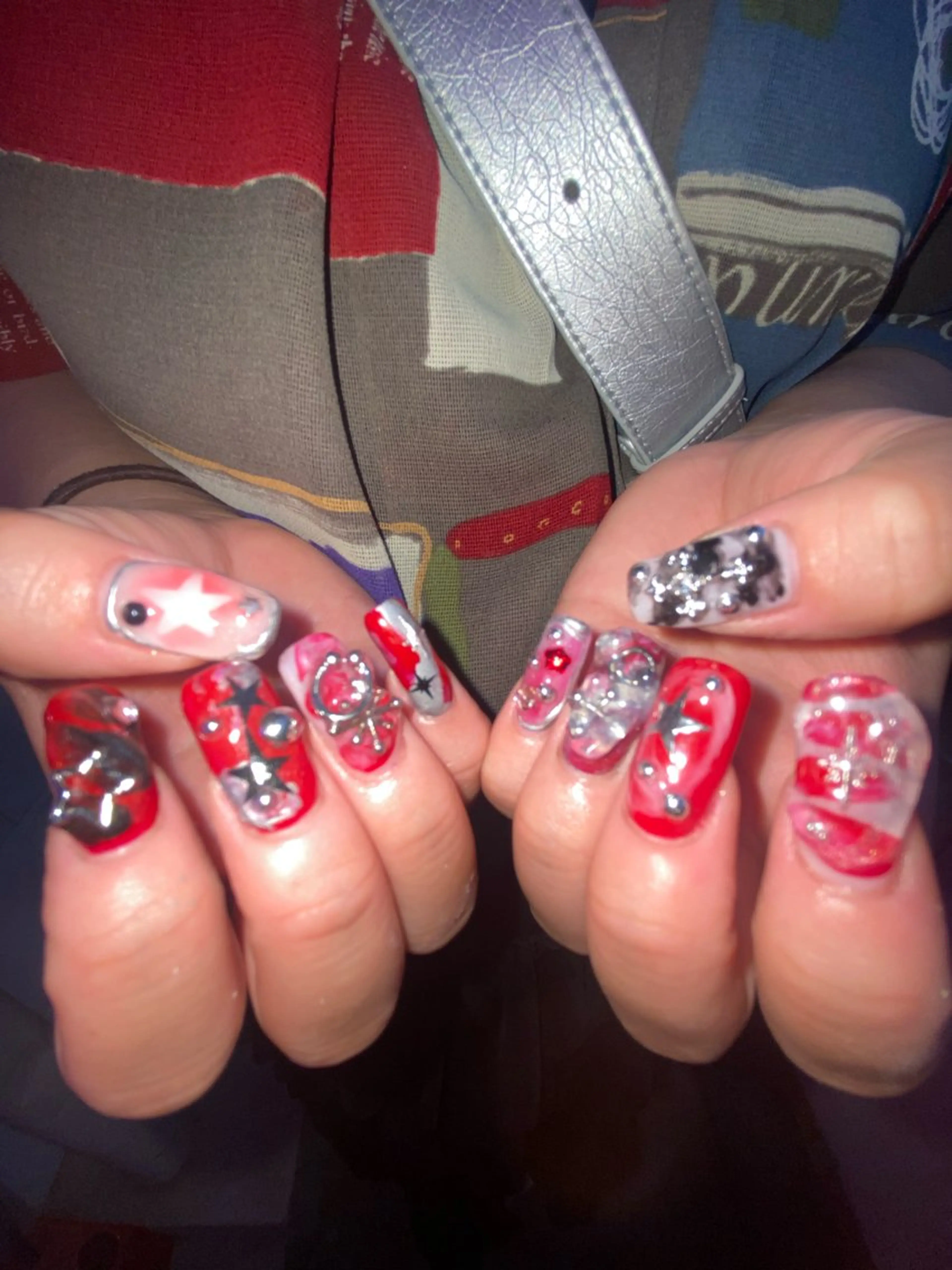 ネイル .unff所属・hana (..)個 性派/メンズネイル◎のネイルデザイン