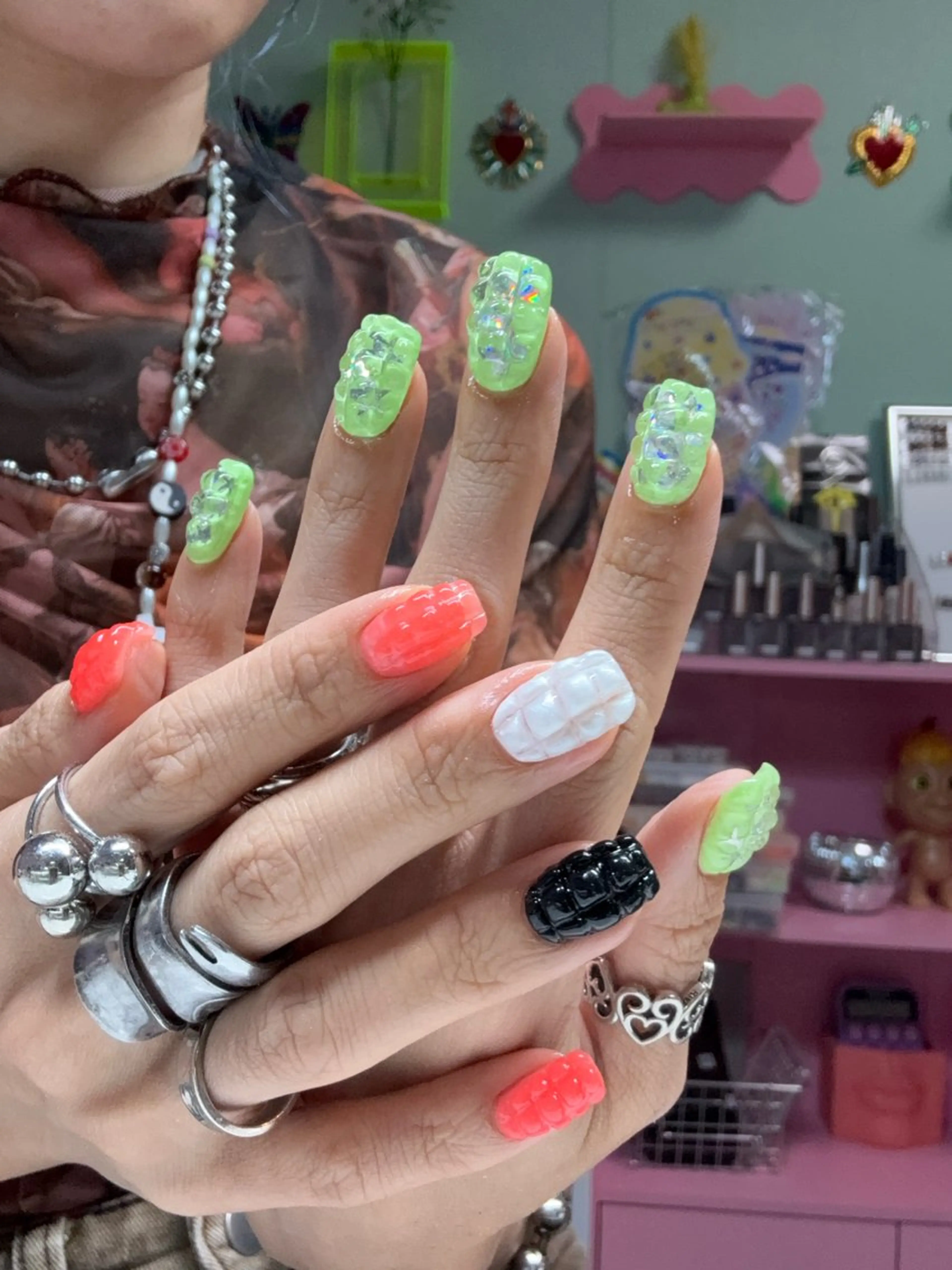 ネイル シンプルネイル ハンドネイル posa nail モエミのネイルデザイン