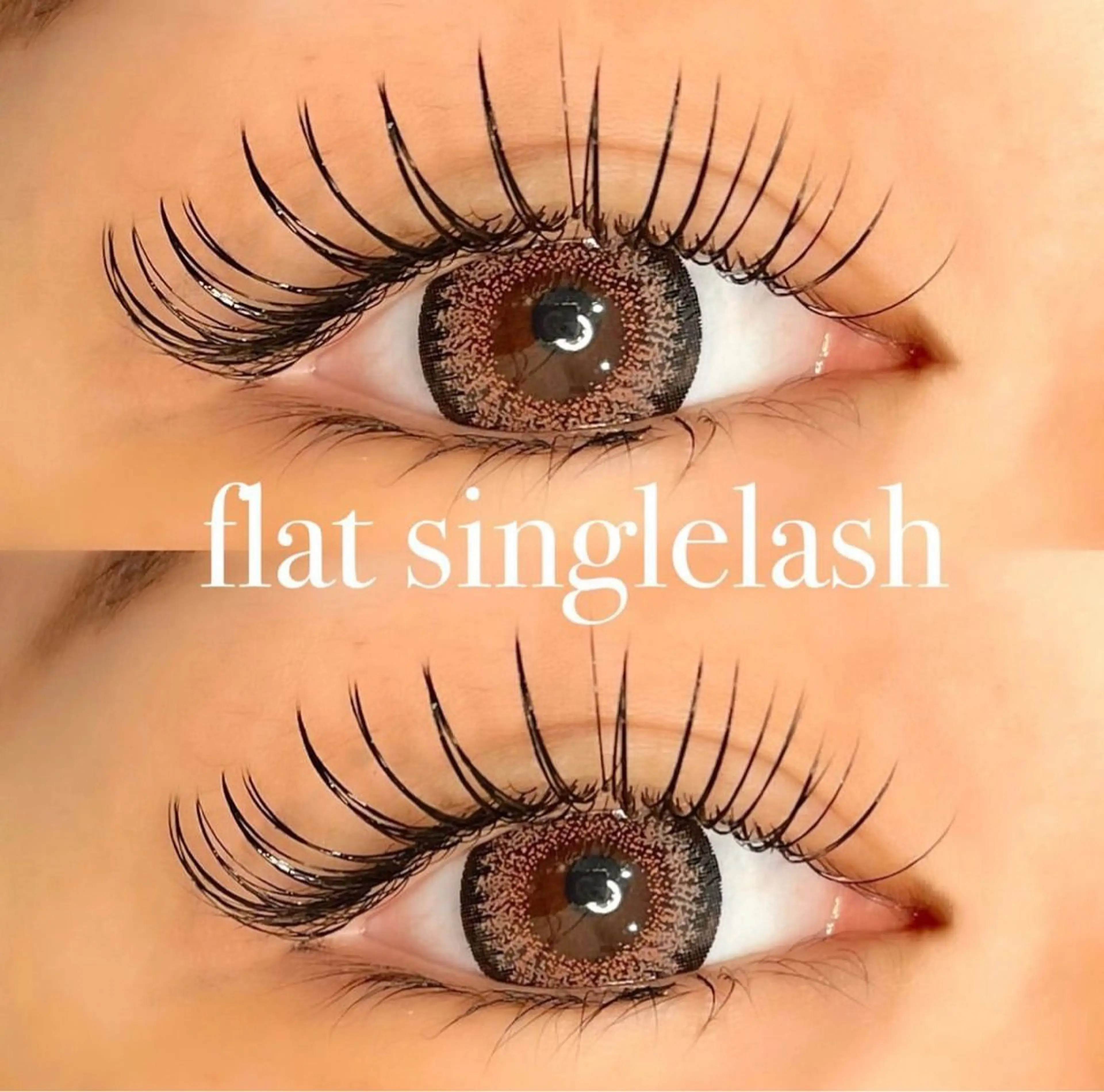 マツエク・マツパ フラットラッシュ Ｌ．天王寺店所属・L. 天王寺のマツエク・マツパデザイン