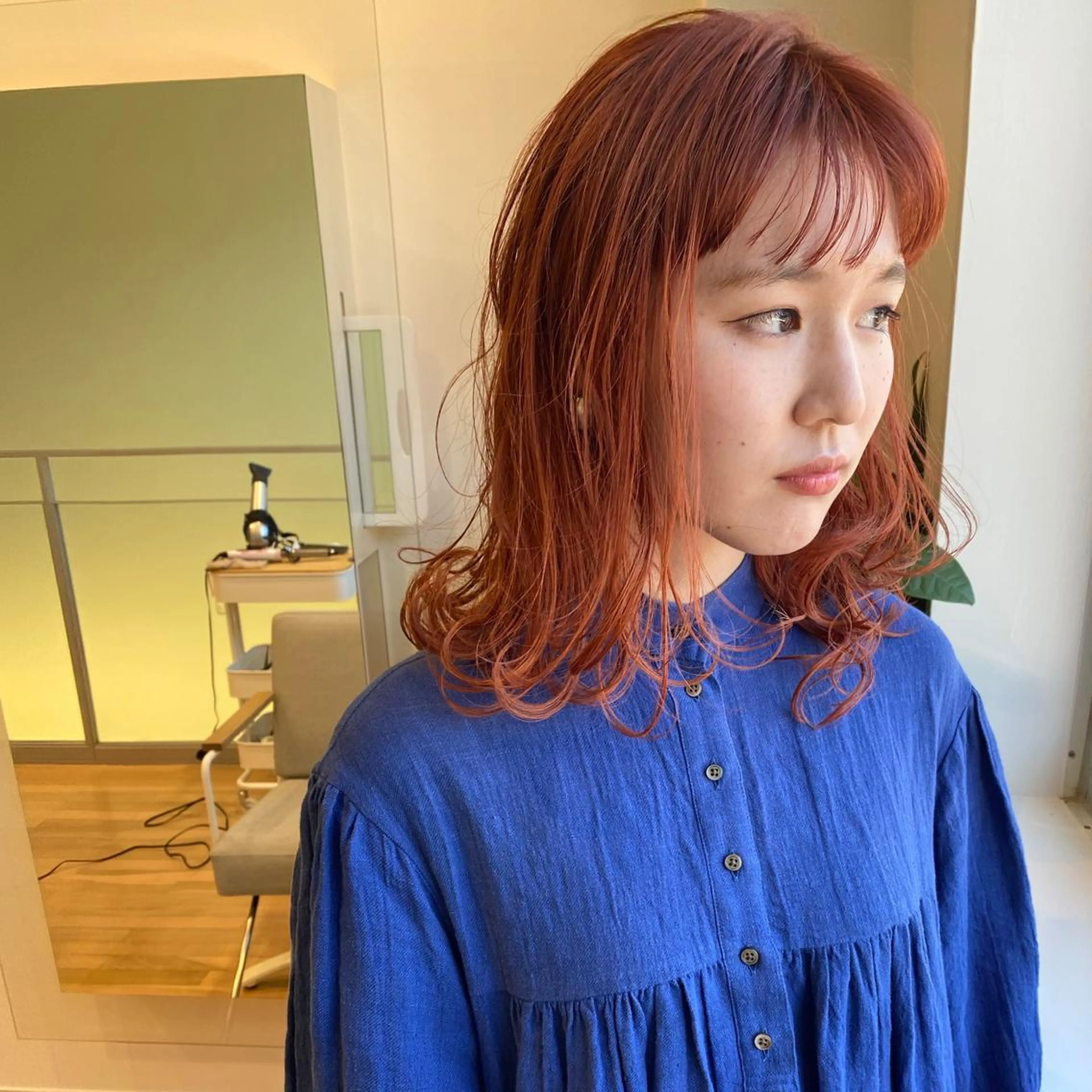 セミロング 吉田 翔太のヘアスタイル
