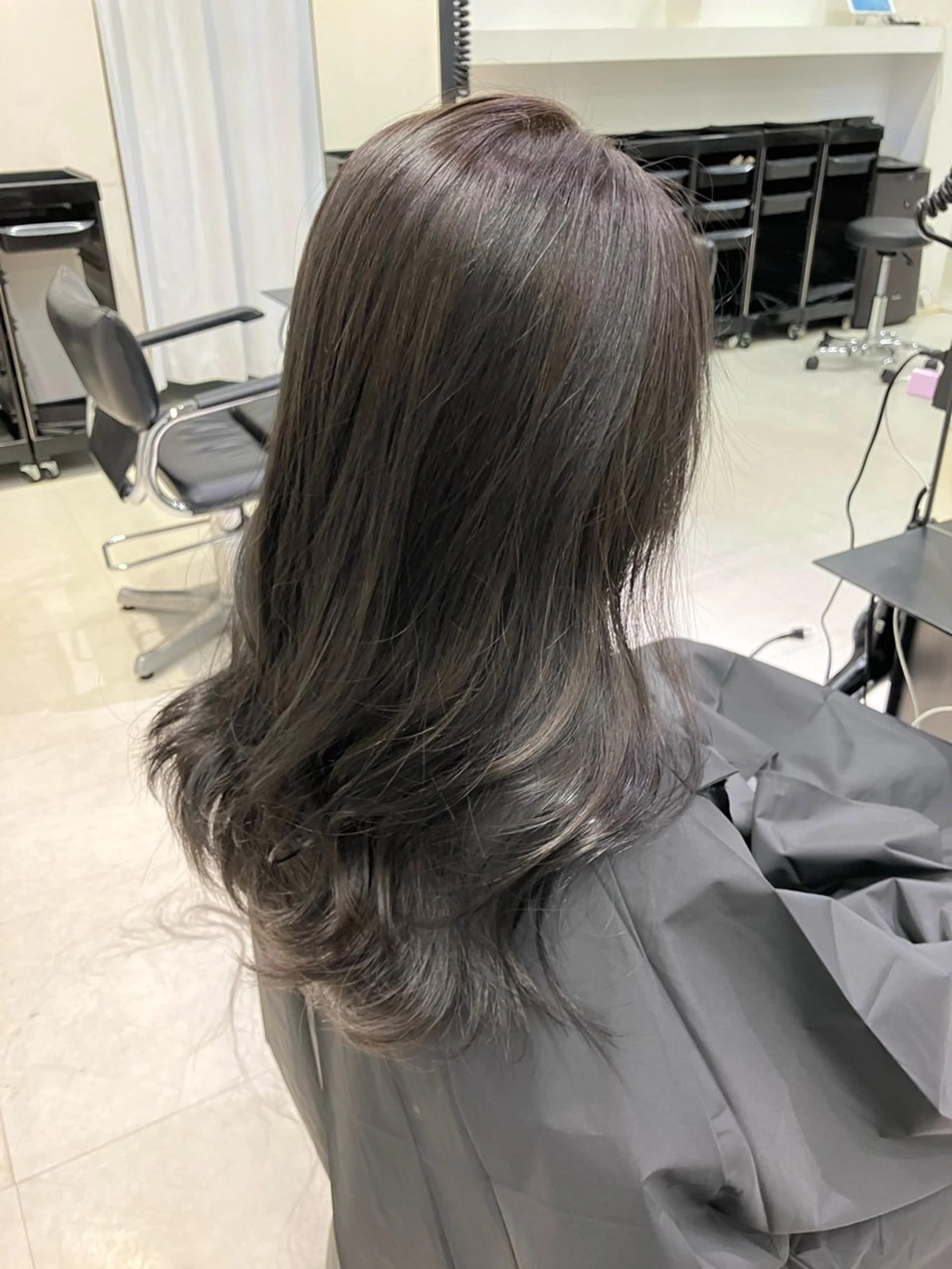 ロング カラー カット ヘアカラー トリートメント GO TODAY SHAIRE SALON原宿vita店舗所属・🩷完全マンツーマン 💖ASAHIのヘアスタイル