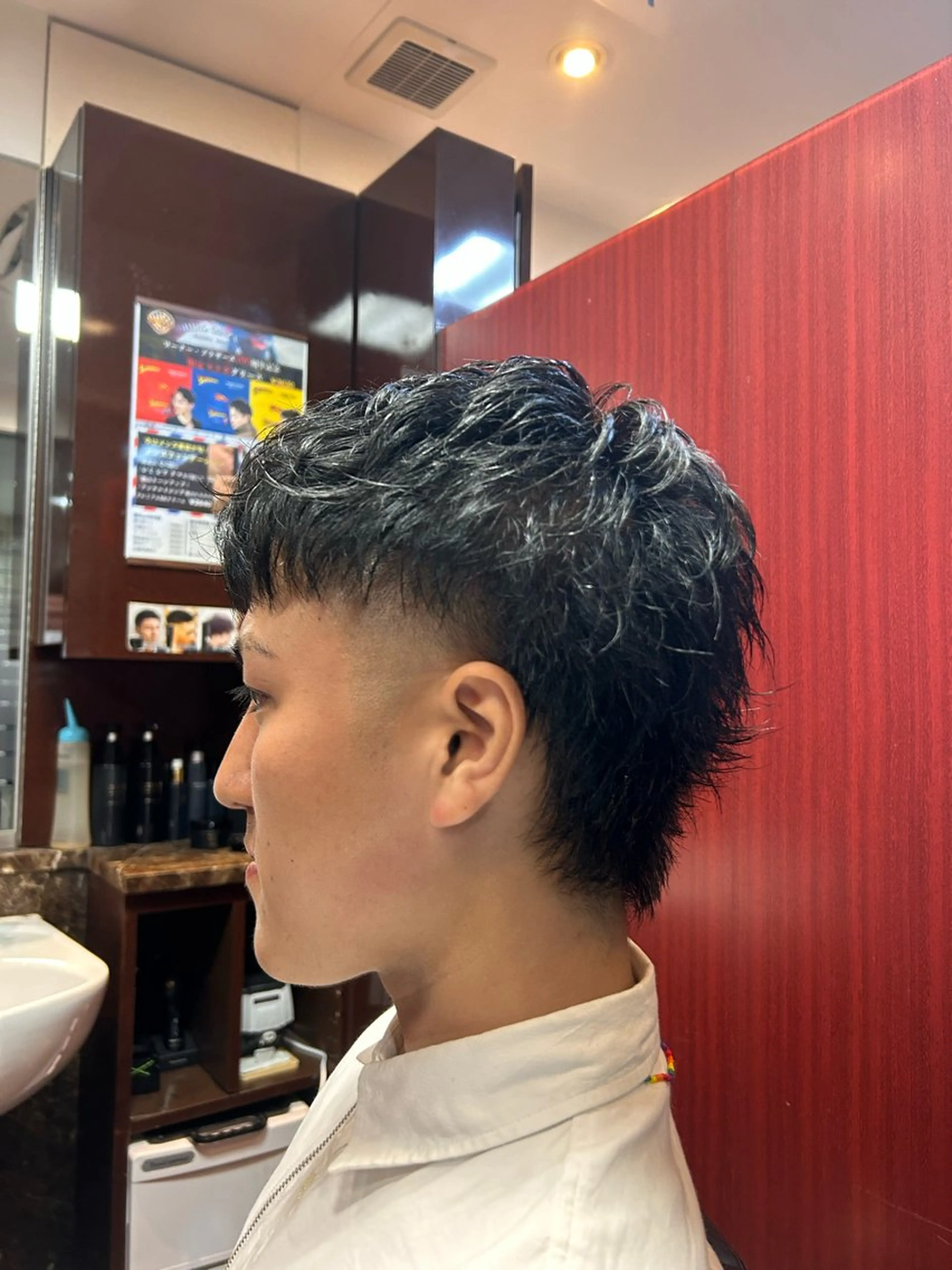 カットパーマ（ナチュラル,フェザーパーマNG）の写真