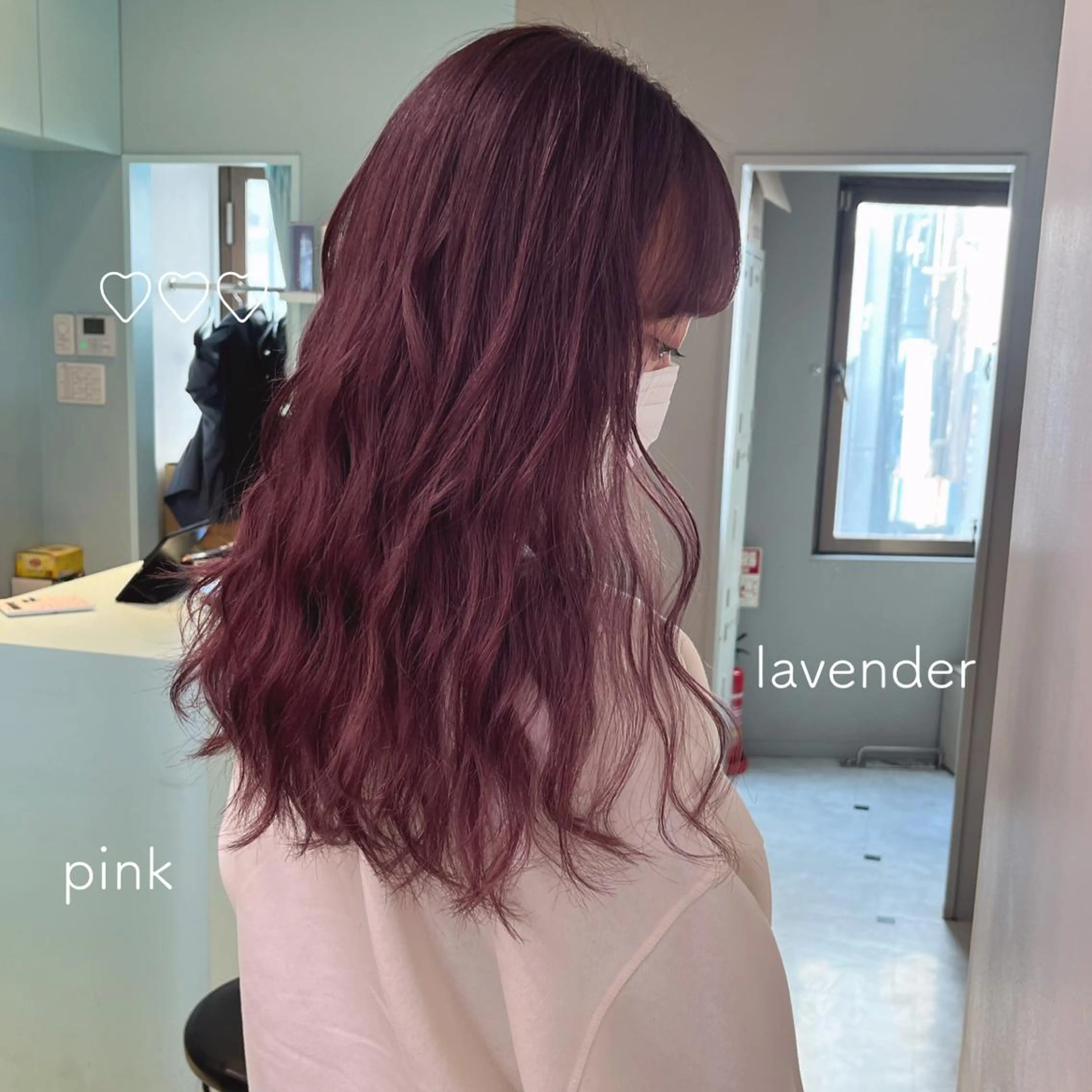 セミロング カラー ヘアアレンジ ヘアカラー トリートメント ヘアセット 愛されカラー🩷 はるなのヘアスタイル