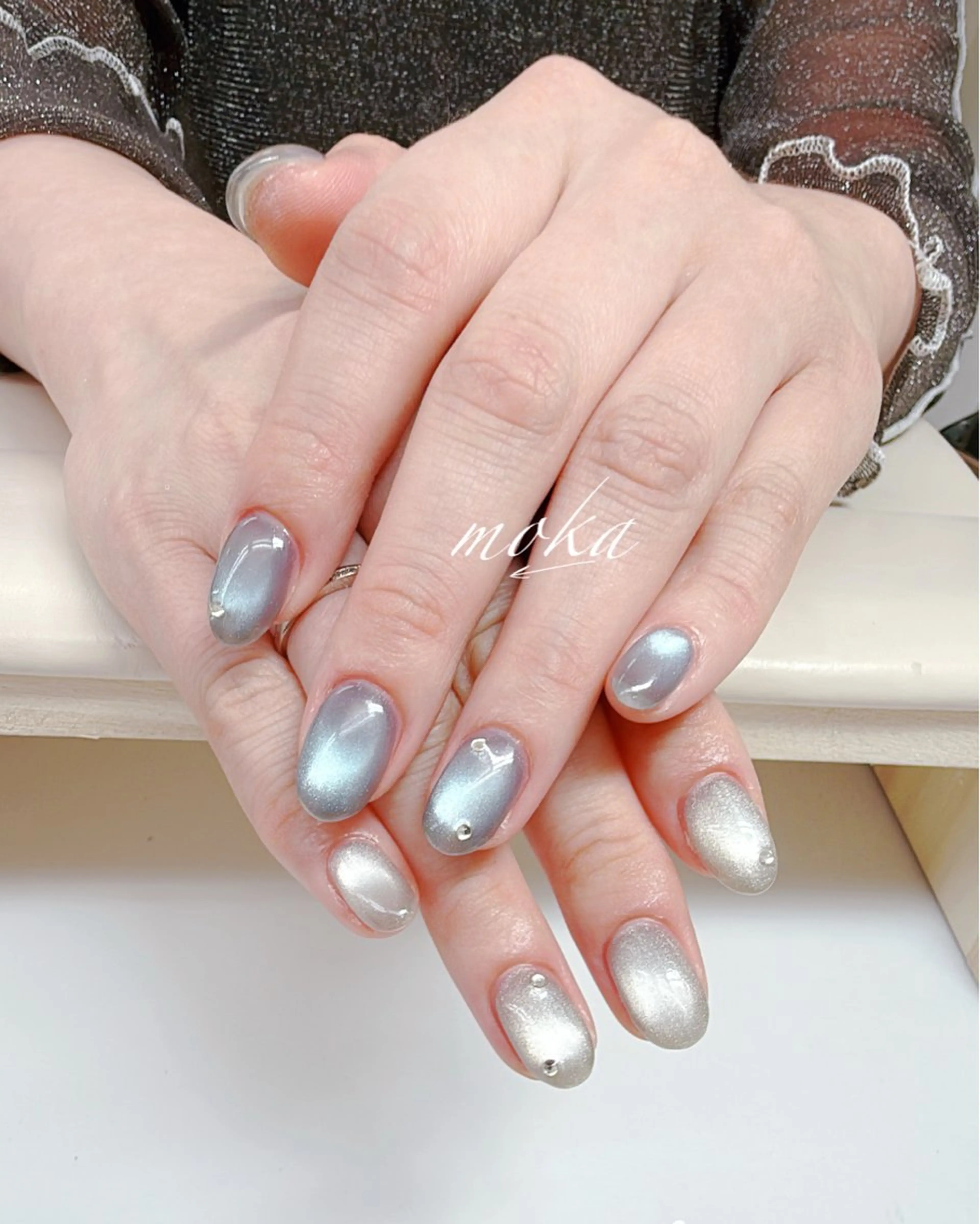 ネイル ハンドネイル ハンドケア 胡蝶蘭レディースサロ ンNailMOKAのネイルデザイン