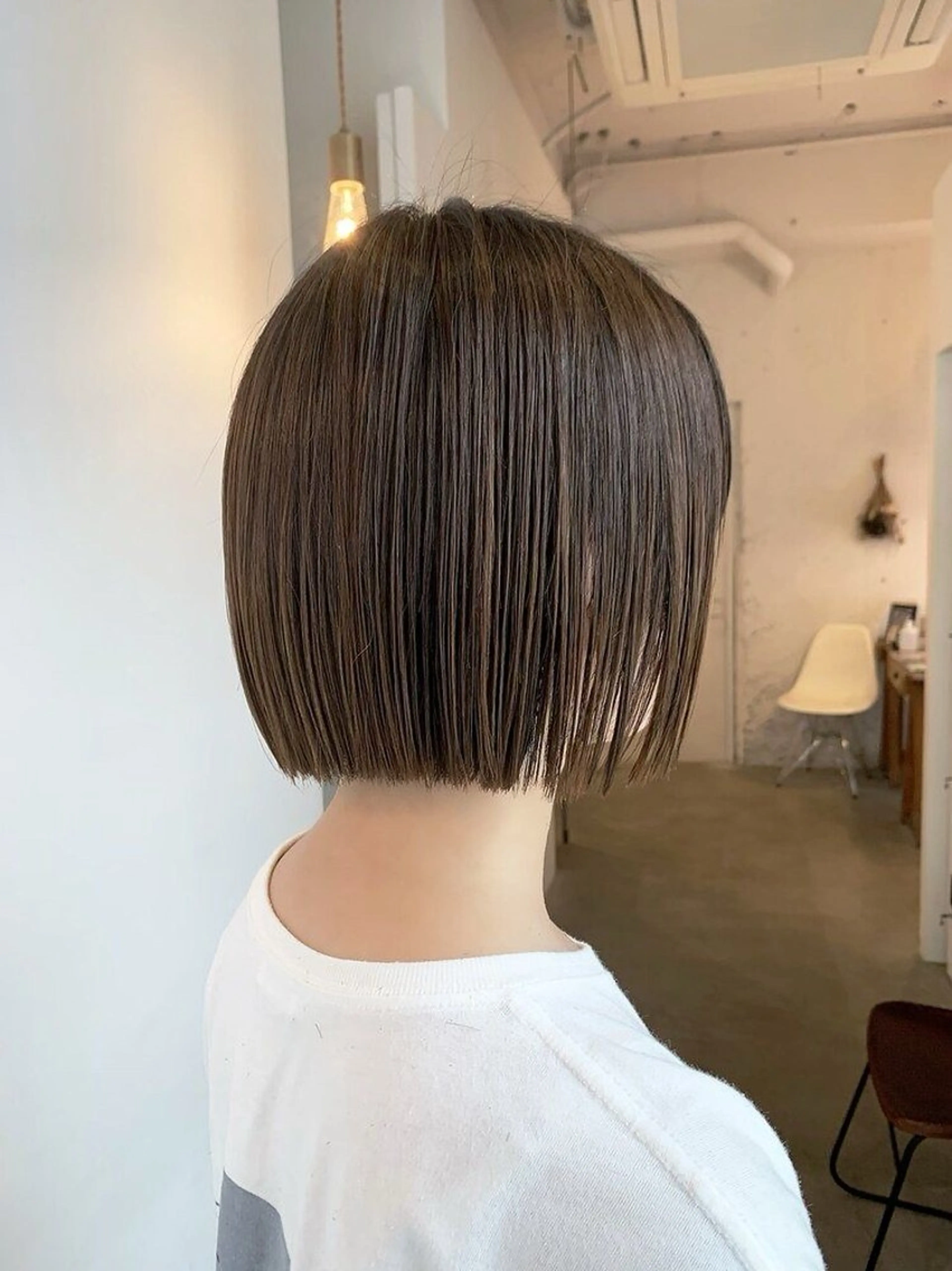 カット+透明感カラー+超音波生トリートメント🤍🪽の写真