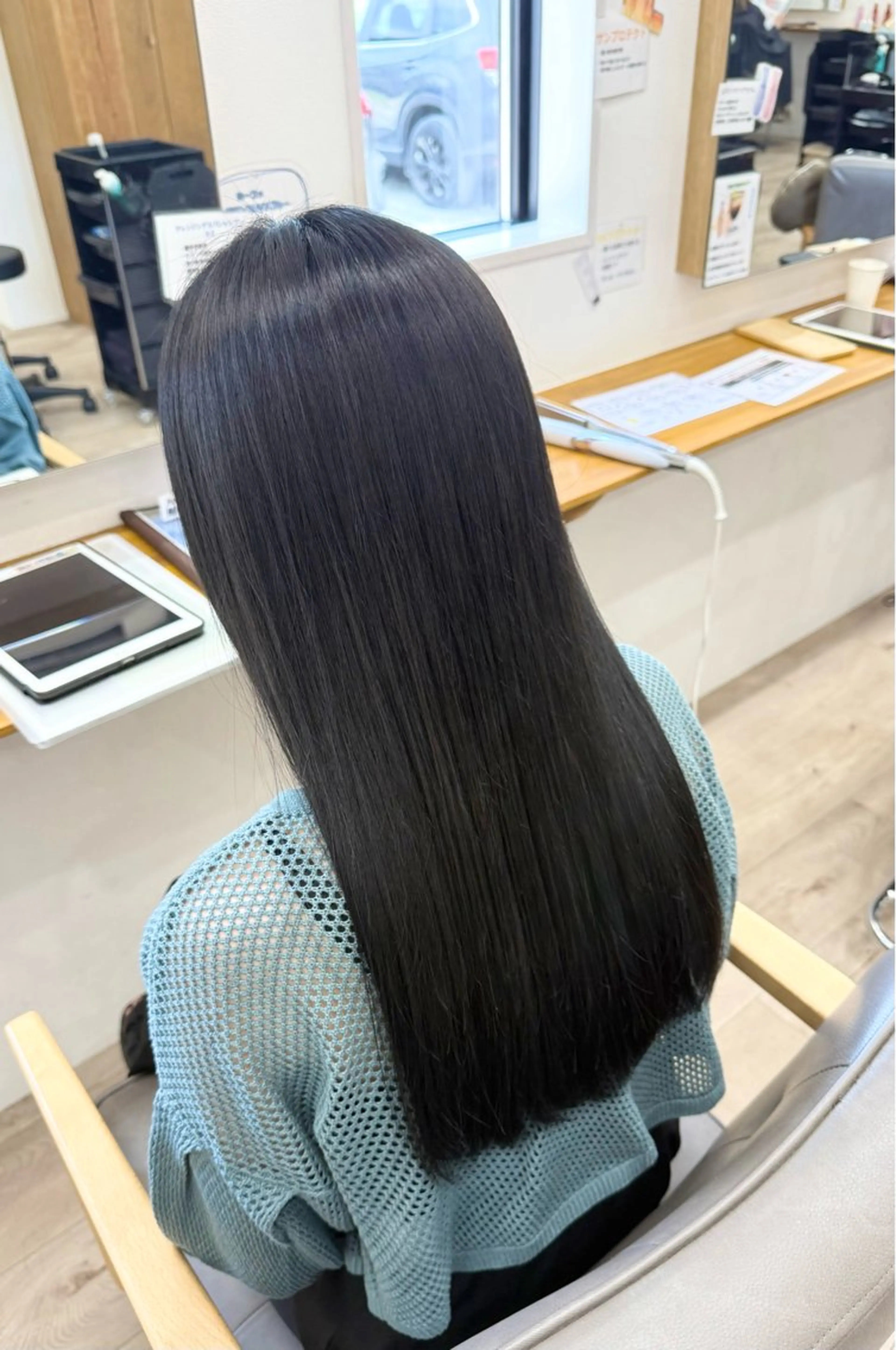 【髪を大切に🌿】プレミアム艶カラーの写真