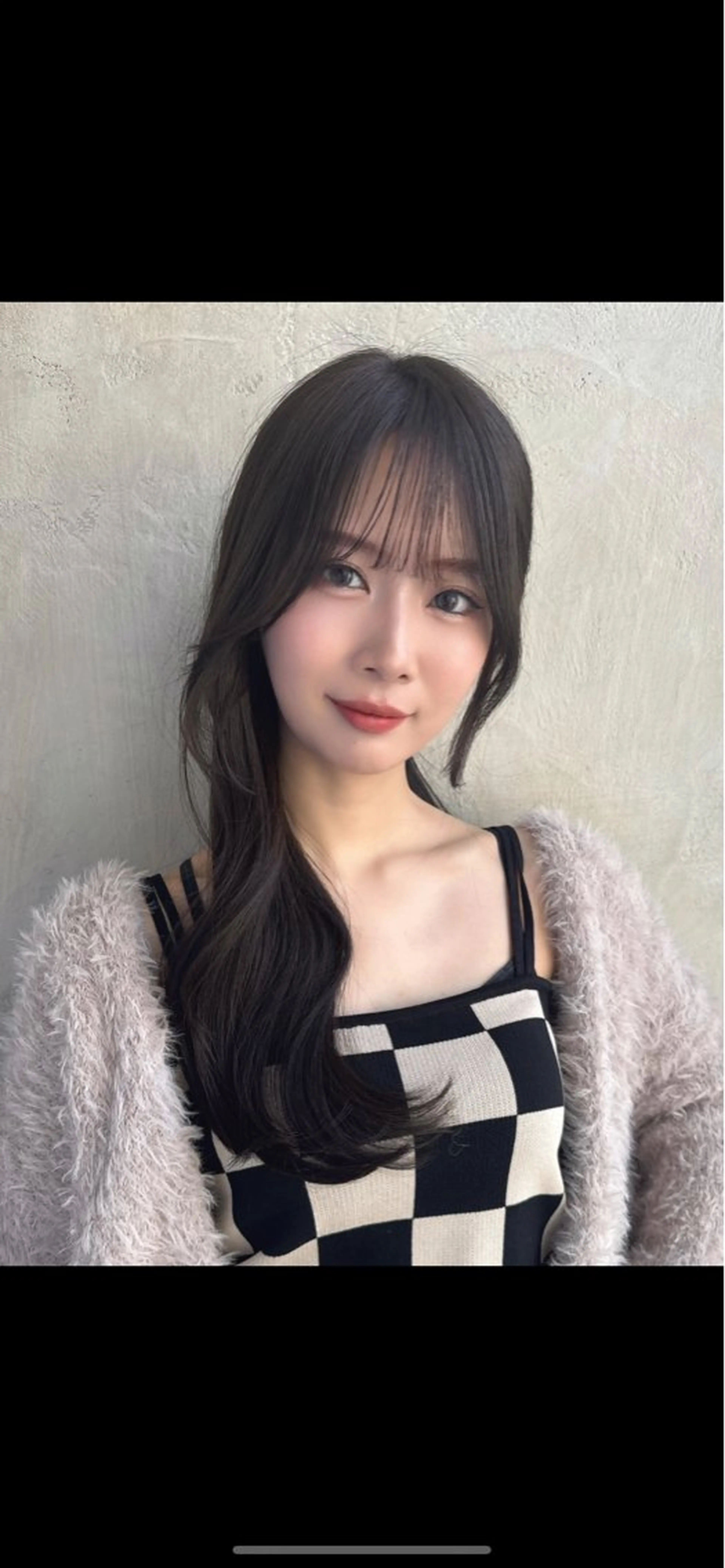 ロング カラー ヘアアレンジ 韓国風ヘア 日本一の小顔カット/ ボブ/顔周り/韓国のヘアスタイル