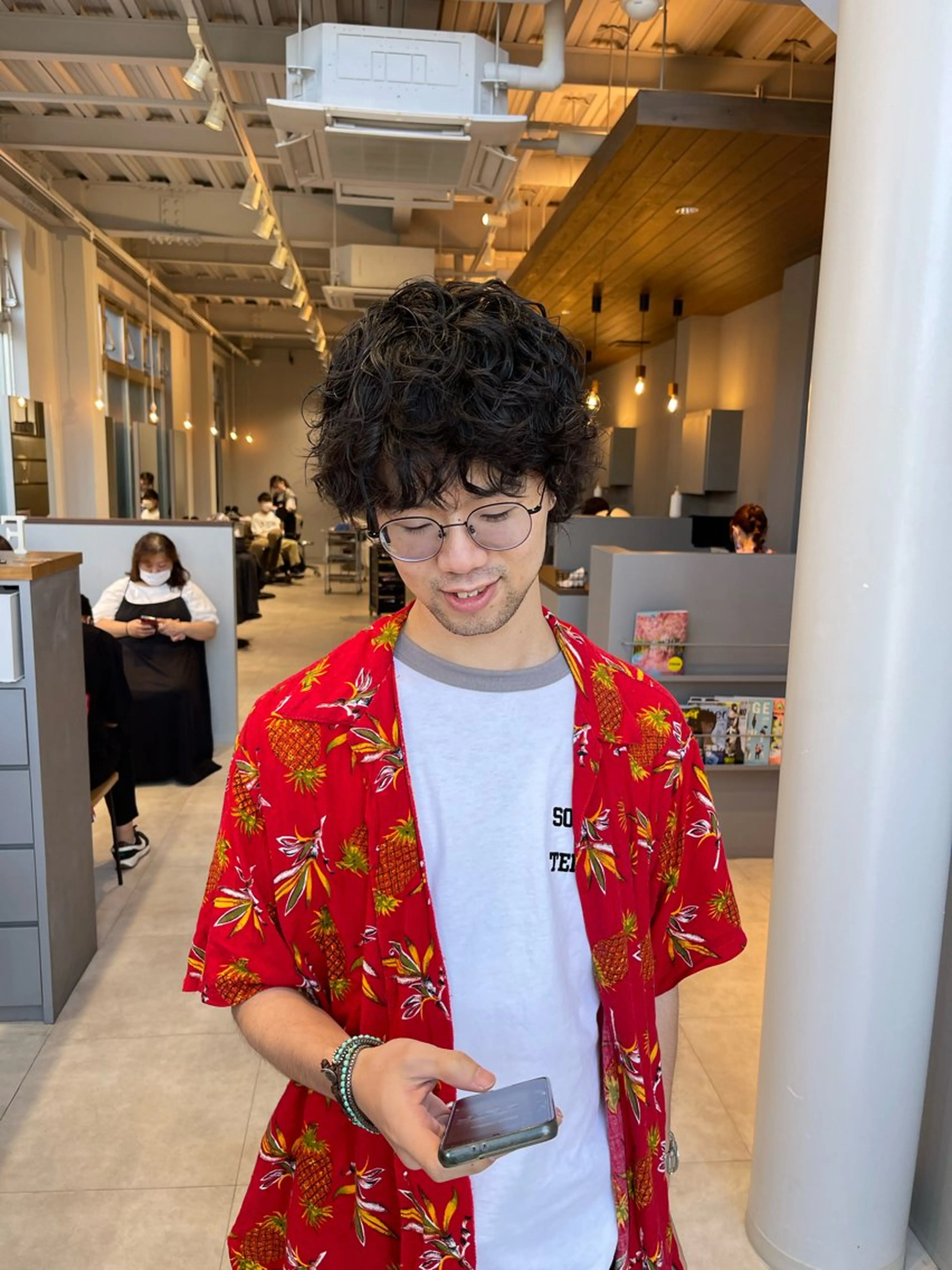 【メンズ限定】men'sカット+特殊パーマ  ￥13,970の写真