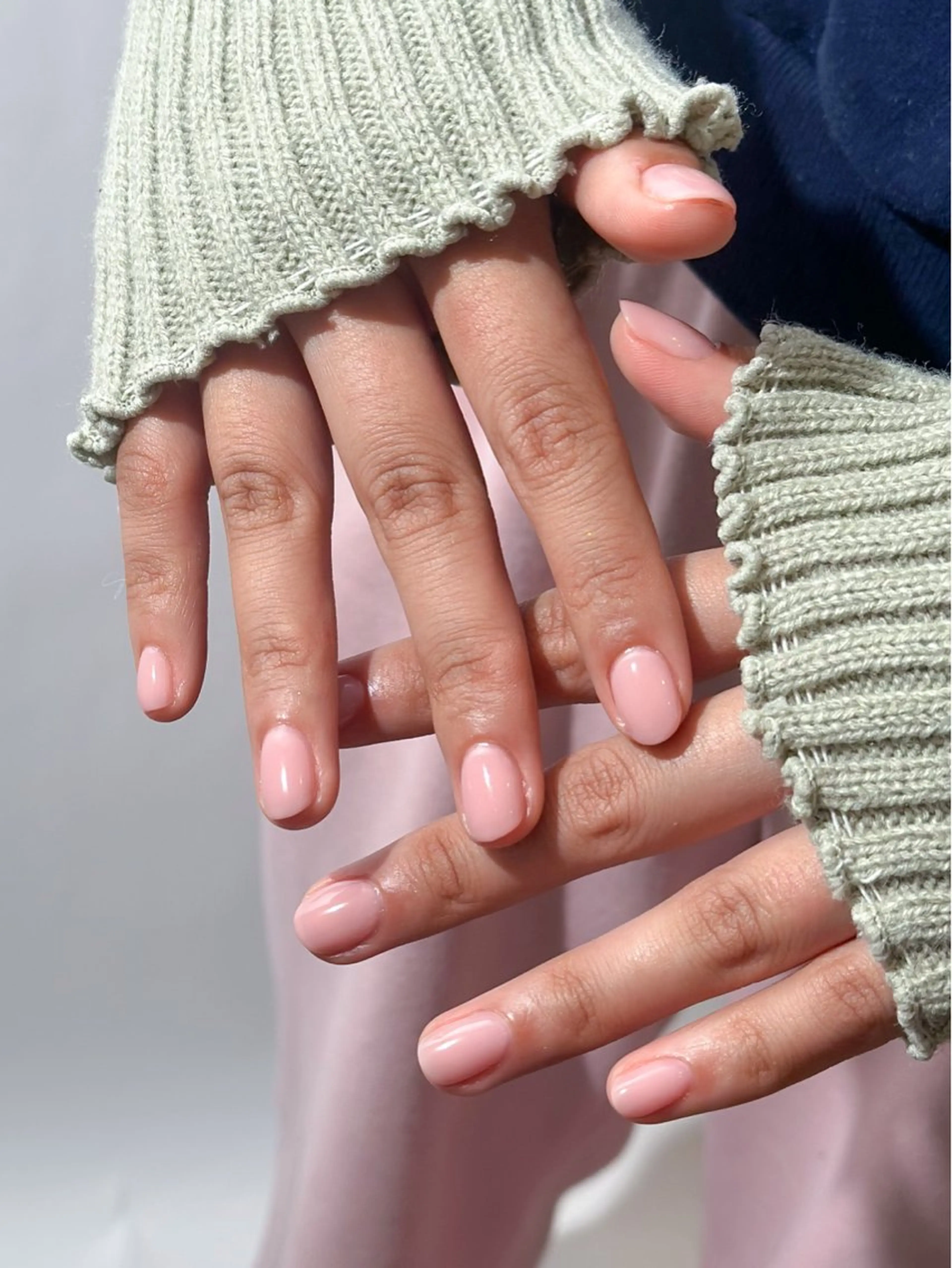 ネイル ワンカラーネイル 春ネイル ハンドネイル Organ mayaのネイルデザイン