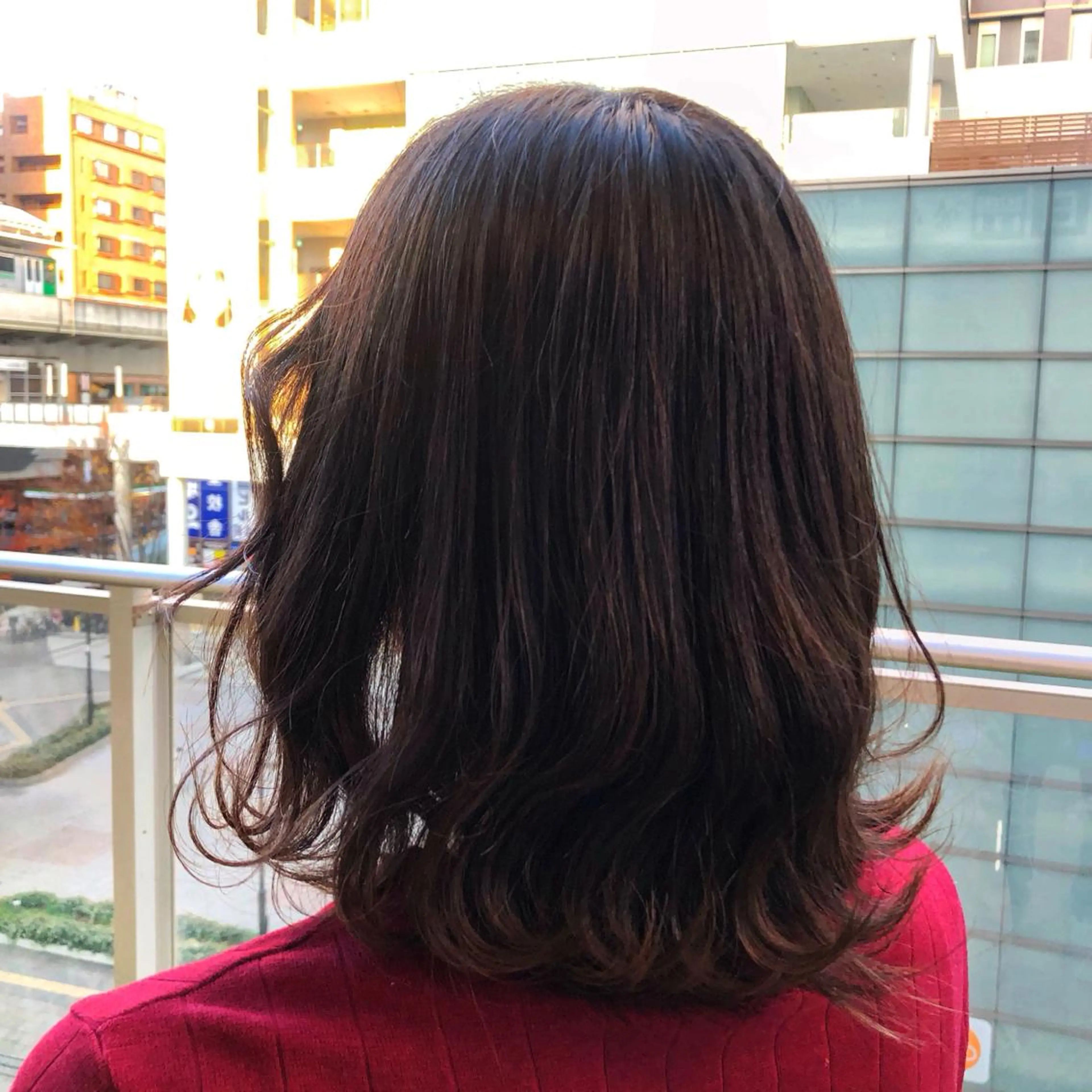 ロング カラー ヘアアレンジ 透明感カラー sand yokohama所属・美容室sand 横浜のヘアスタイル