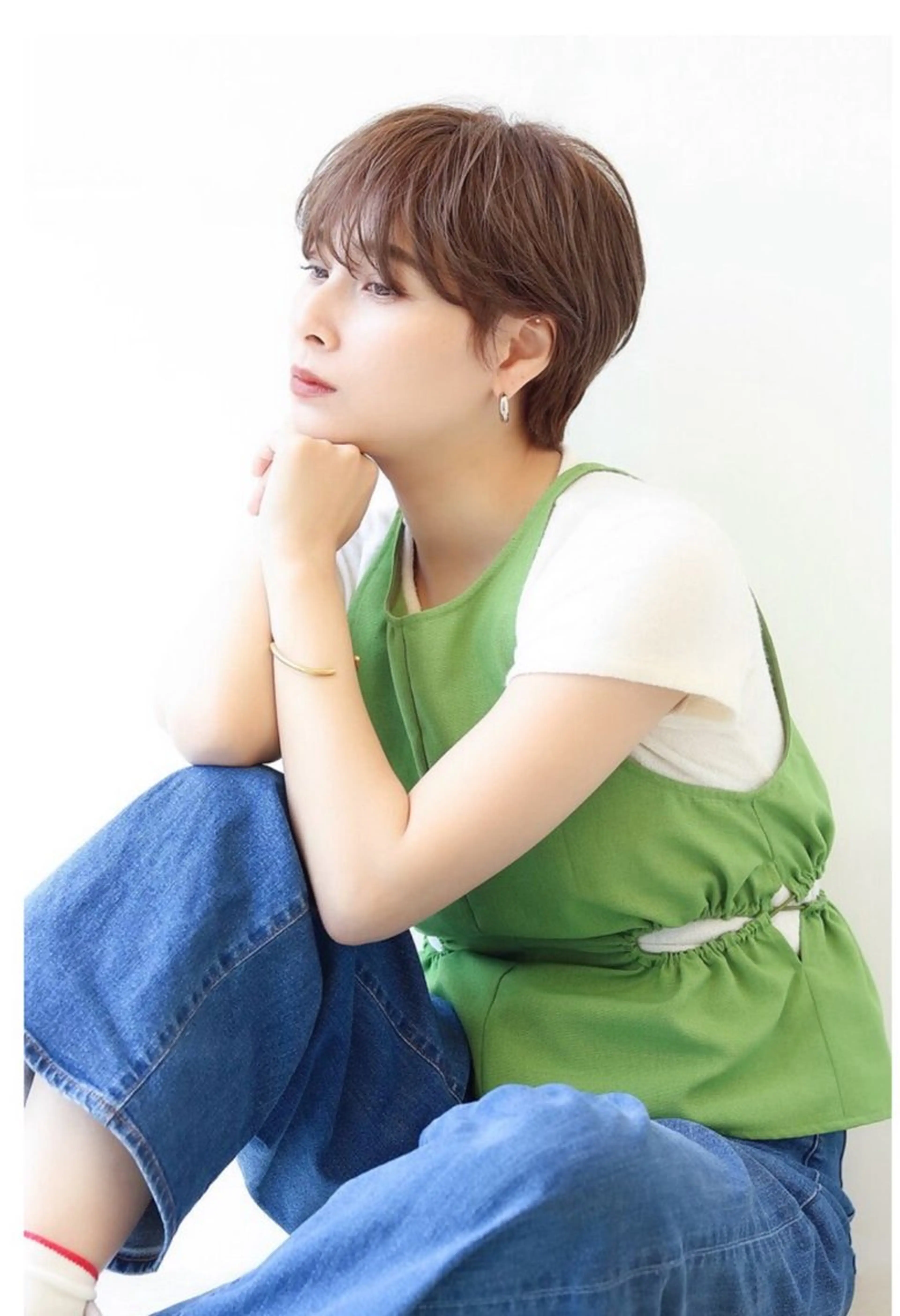 ショート 高見 紗代のヘアスタイル